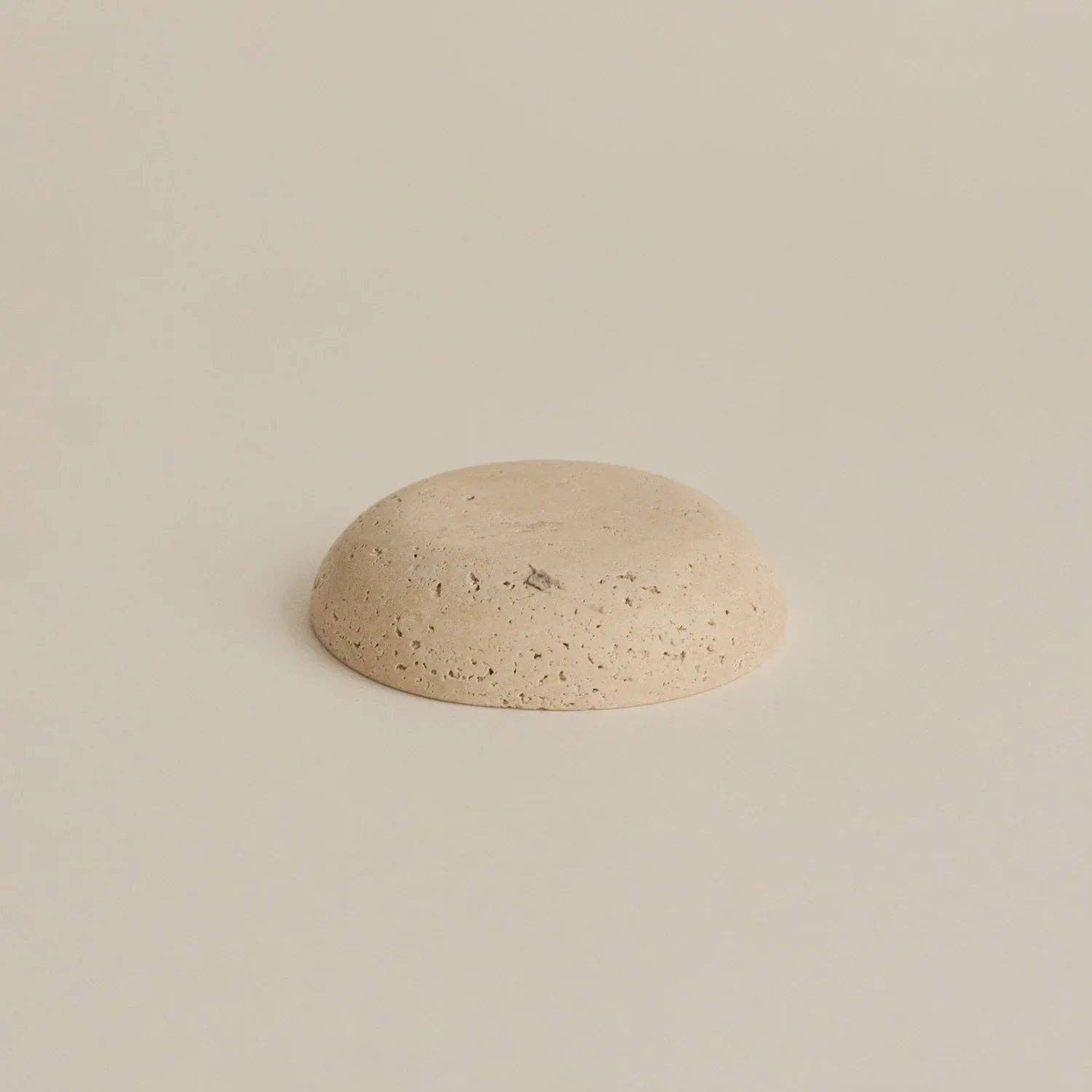 Cedar and Myrrh- Travertine Incense Holder Plate