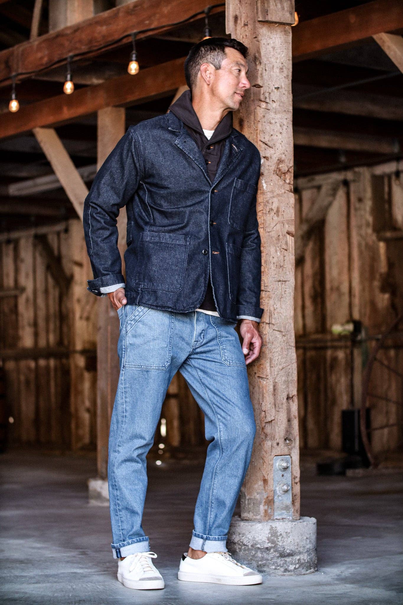 Scout Jean | Salt Wash Denim Military Pant