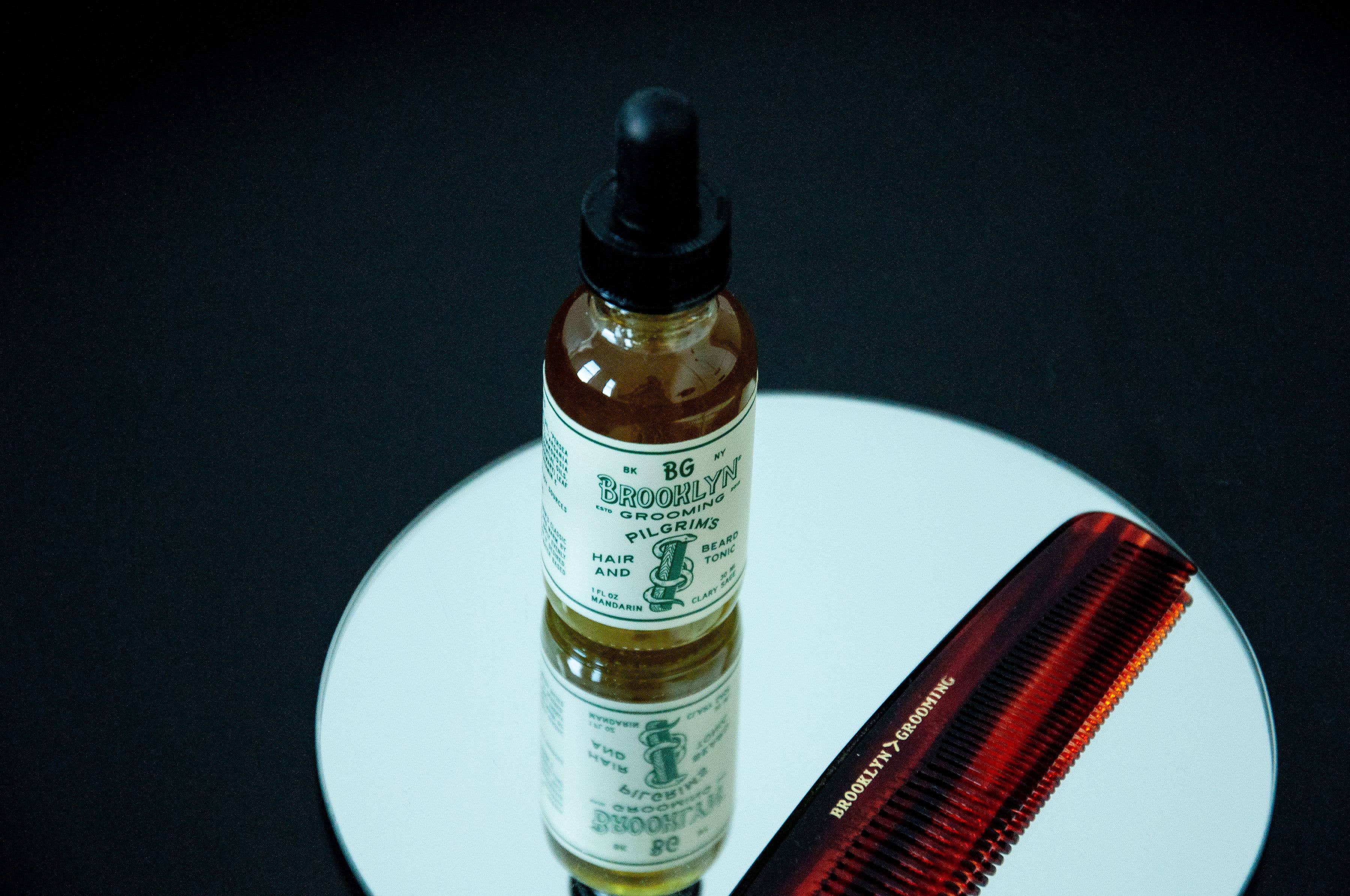 1 oz  Pilgrim's Hair and Beard Tonic