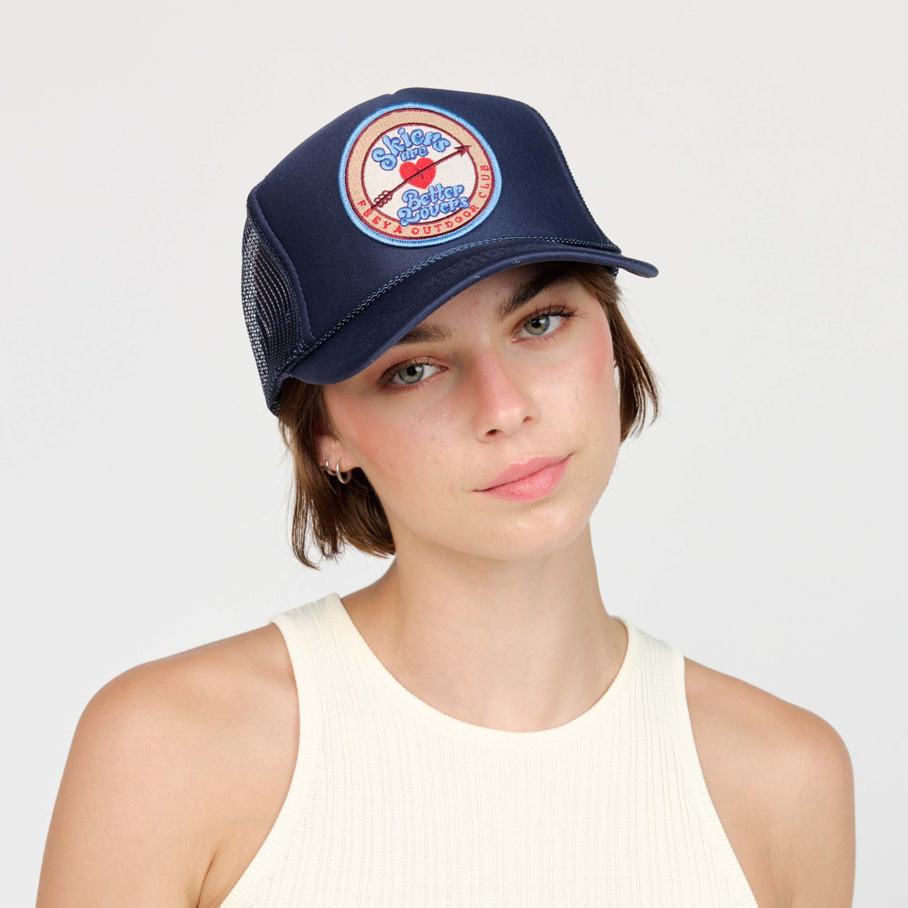 Trucker Hat, Skiers are Better Lovers