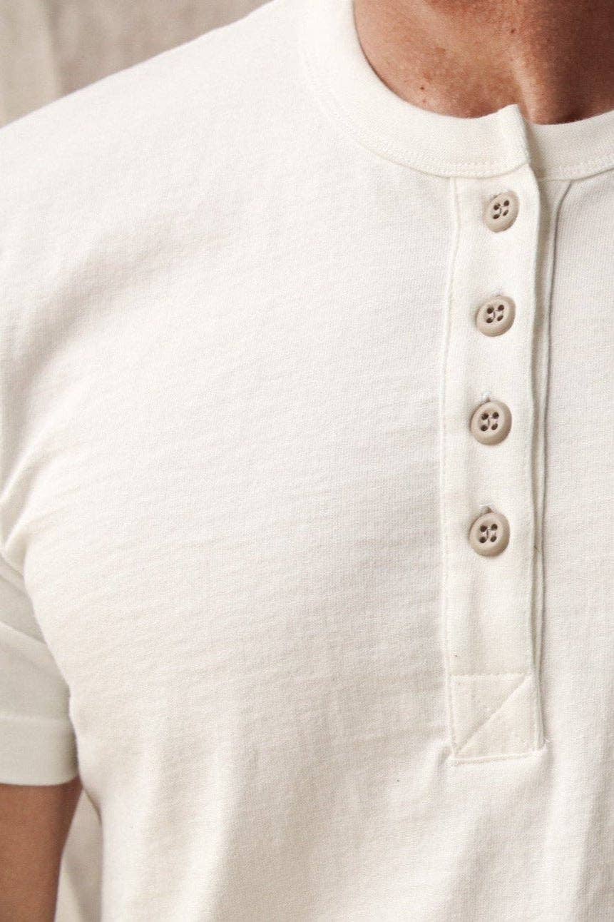 Reyes Henley | Heavyweight 8oz 100% Cotton