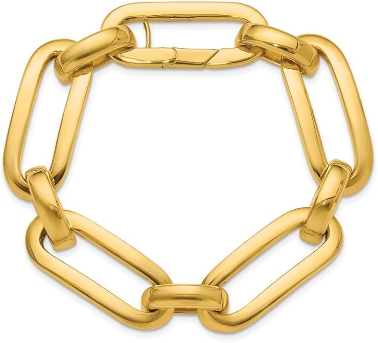 18K Yellow Gold Link Bracelet