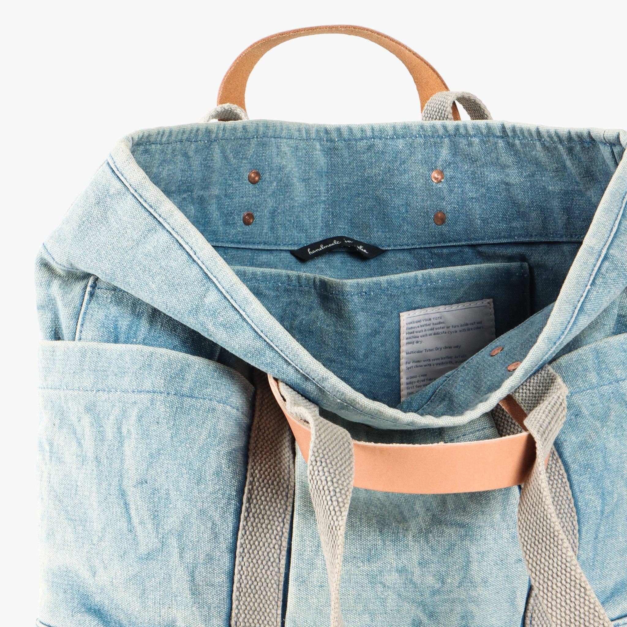 IMMODEST COTTON- Construction Tote | Acid Wash