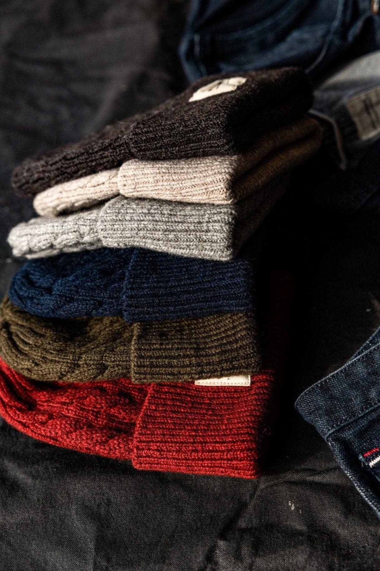 Wool Beanie | 100% American Made - Navy