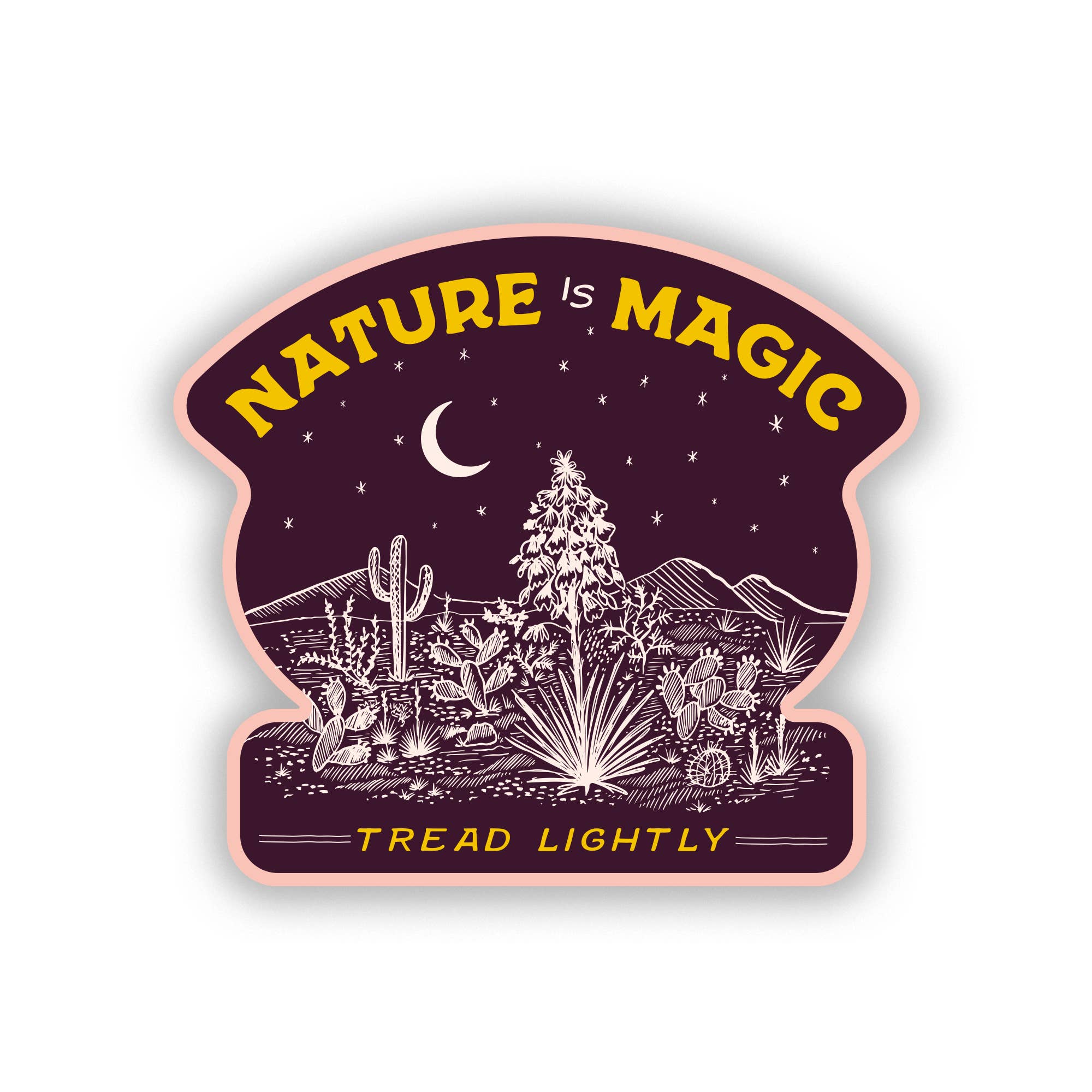 Nature is Magic Single Sticker