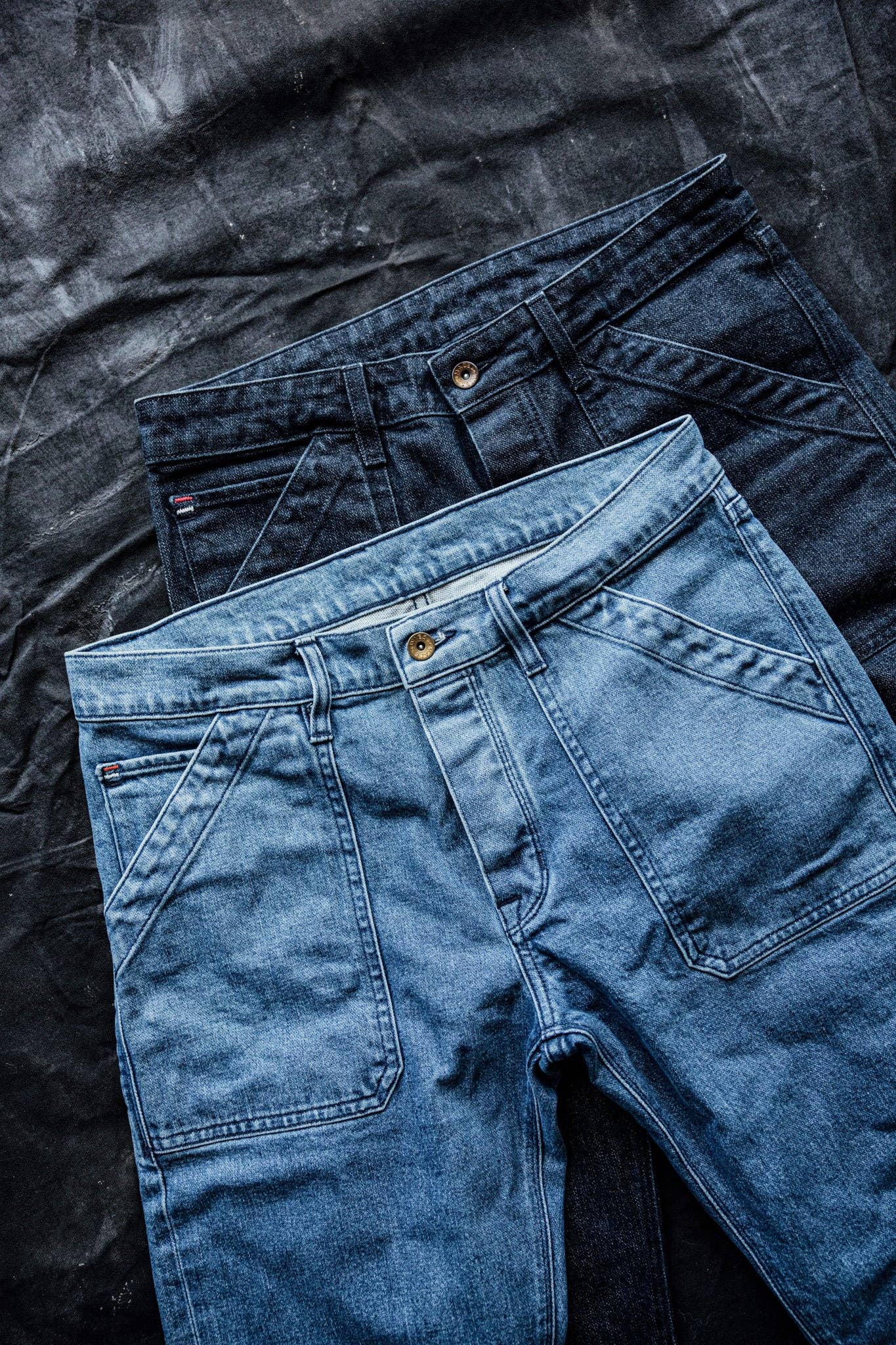 Scout Jean | Ocean Wash Denim Military Pant