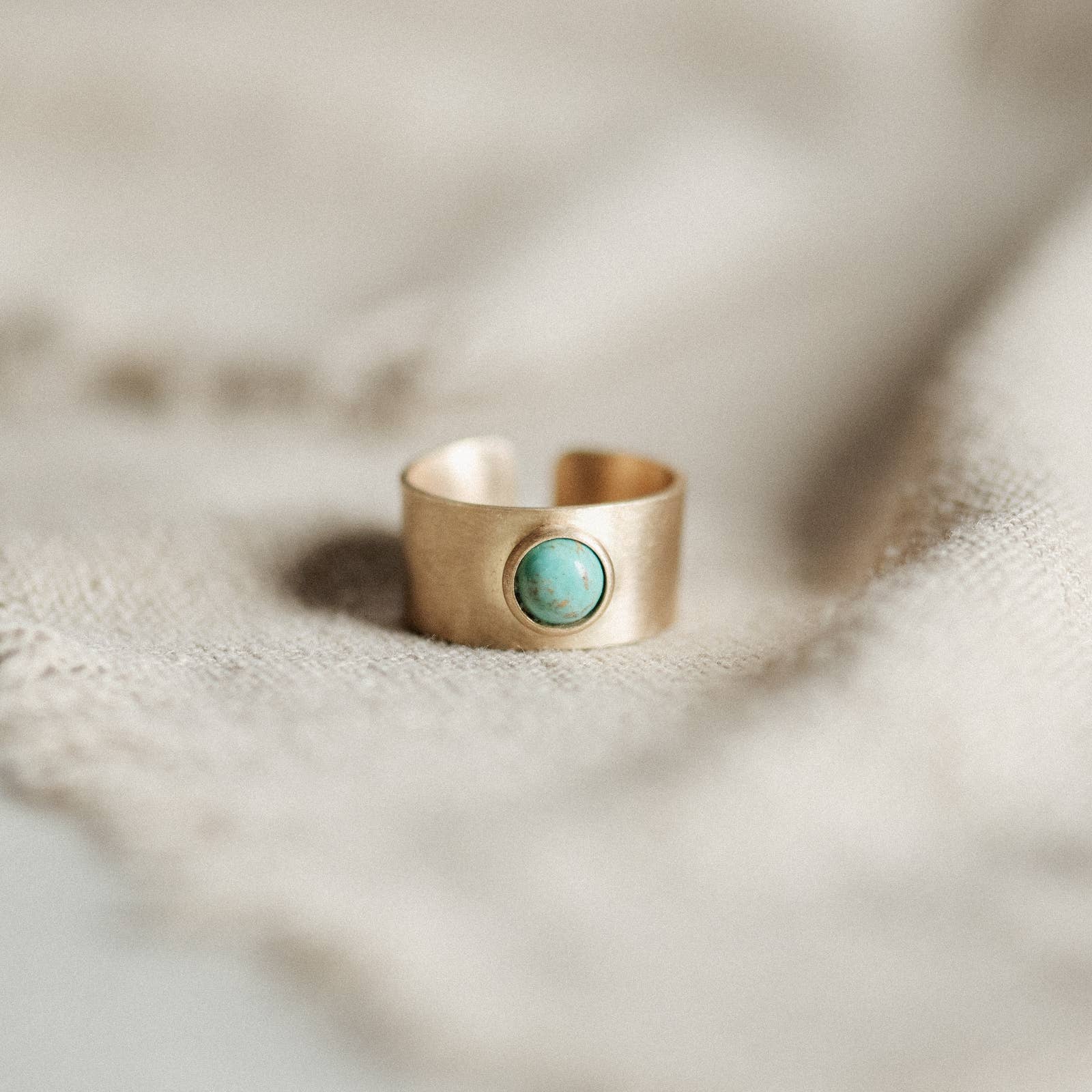 Commonform- Nile Ring // 6mm // Turquoise