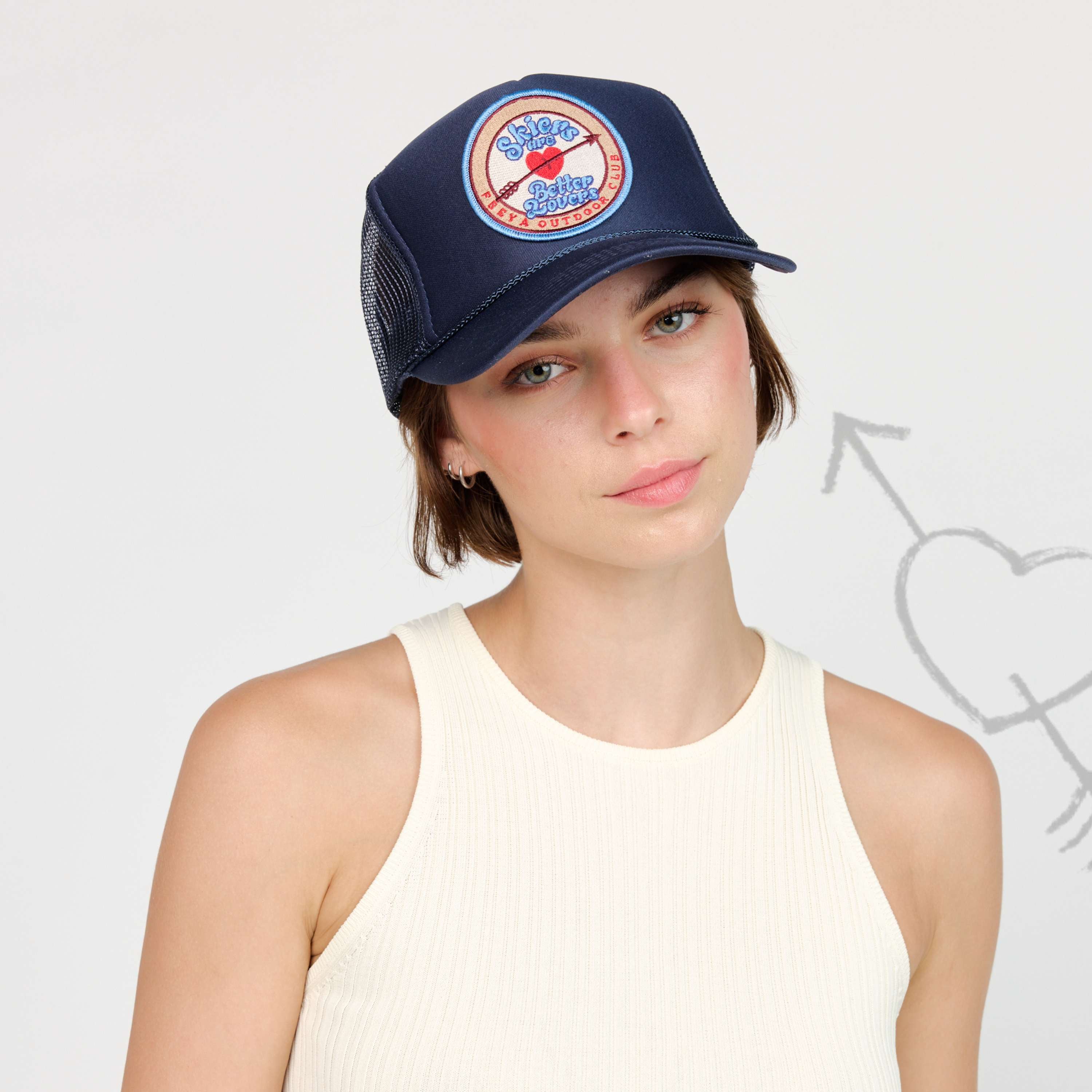 Trucker Hat, Skiers are Better Lovers