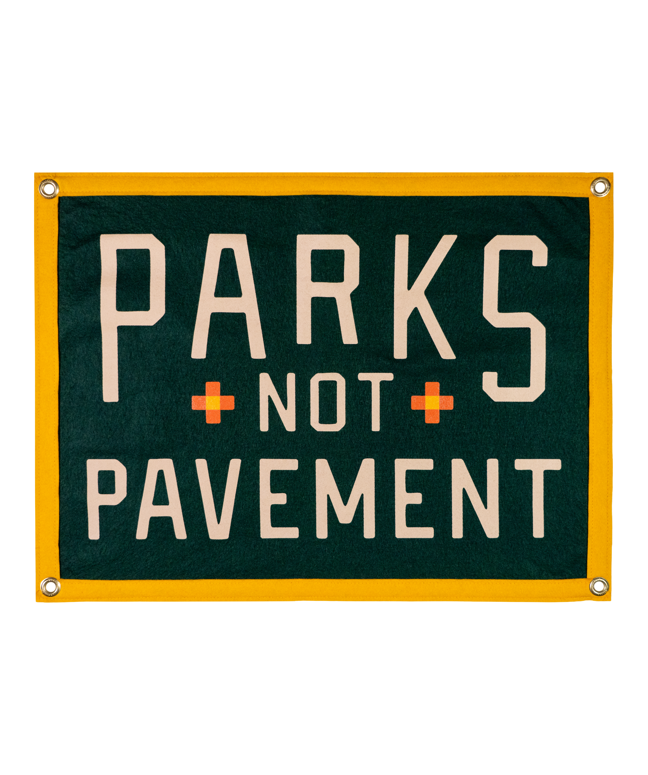 Parks Not Pavement Camp Flag