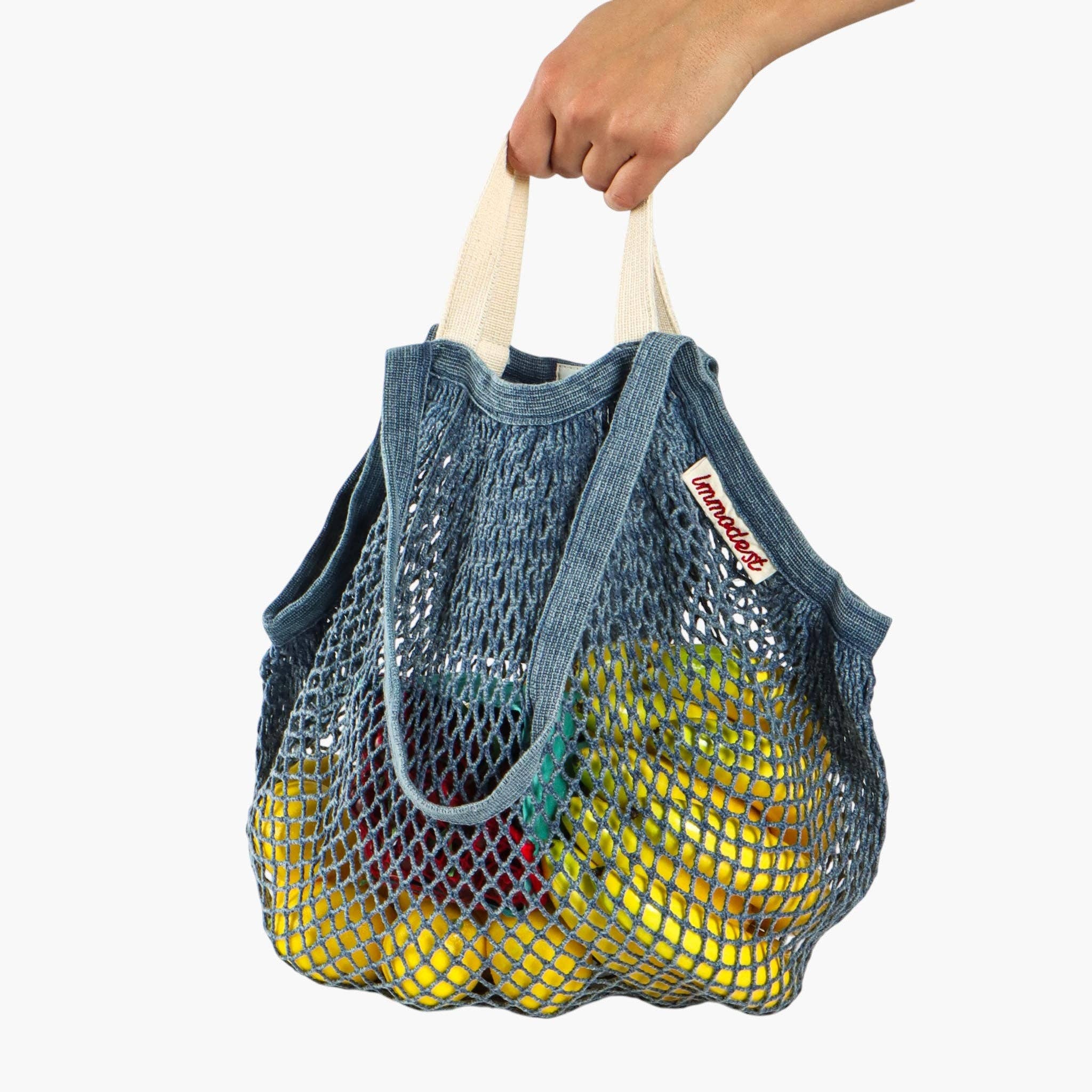 IMMODEST COTTON- Large Market Bag | Acid Wash