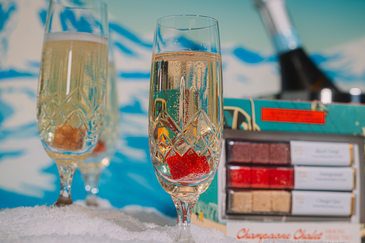 Champagne Chalet Mixer Trio