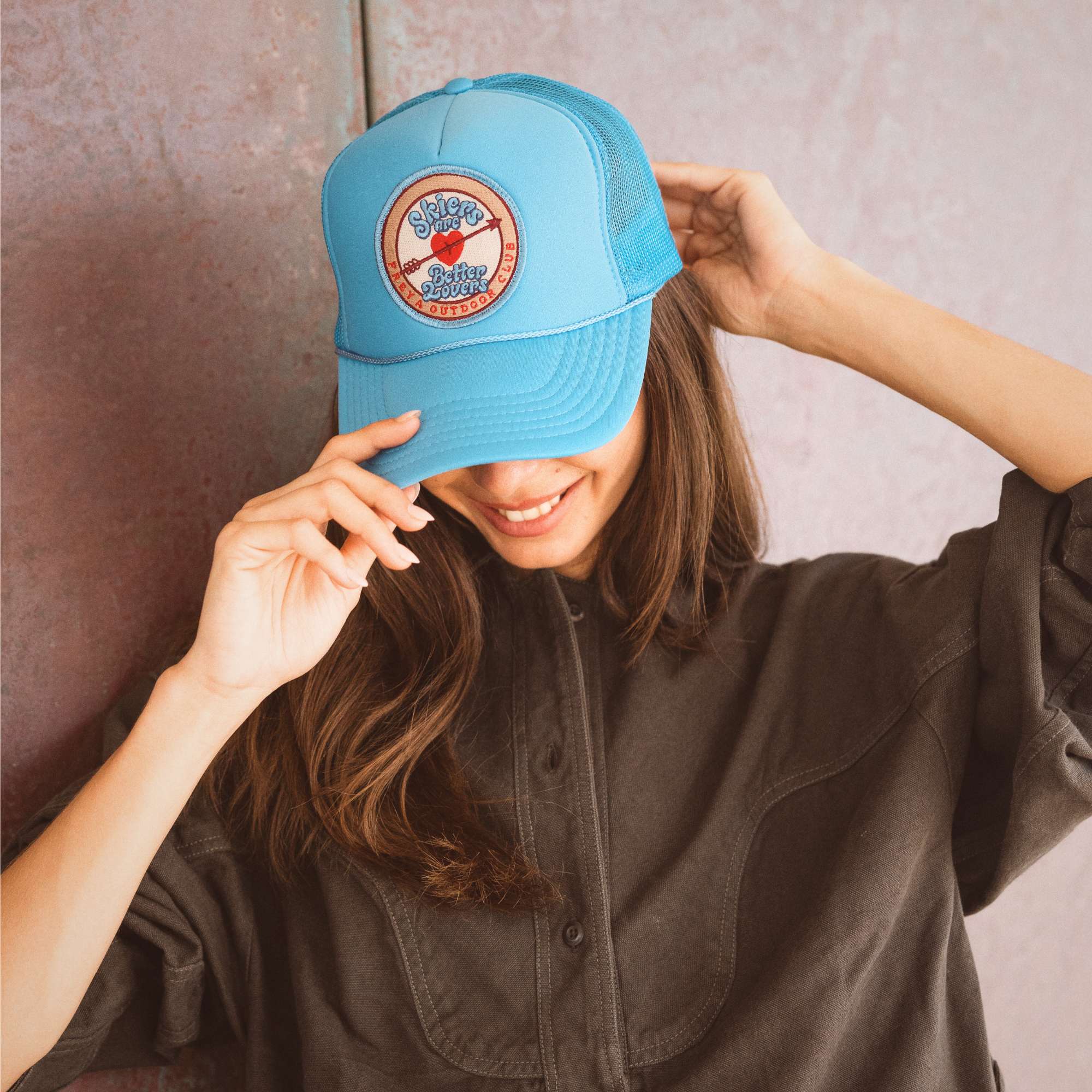 Trucker Hat, Skiers are Better Lovers