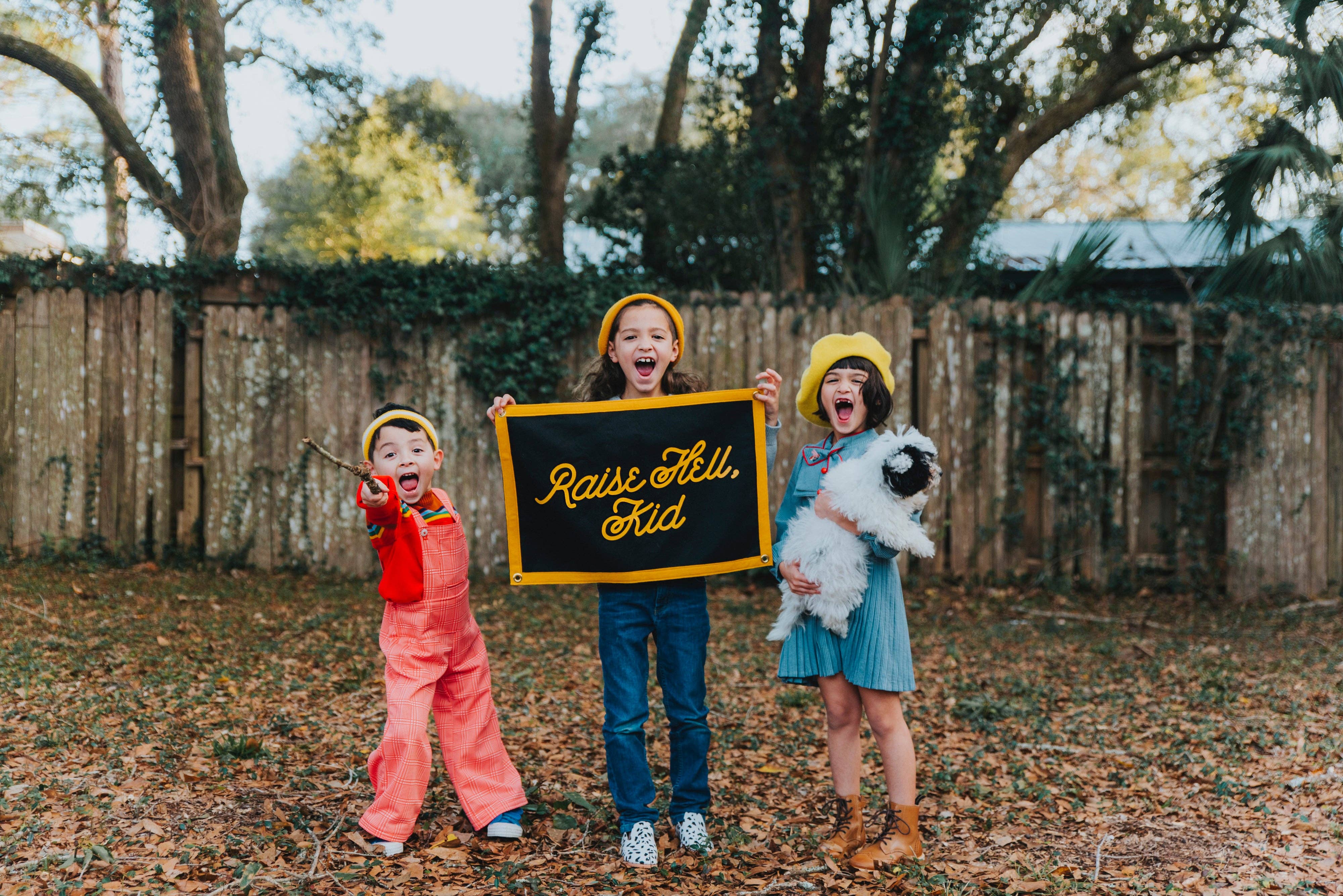 Raise Hell, Kid - Camp Flag
