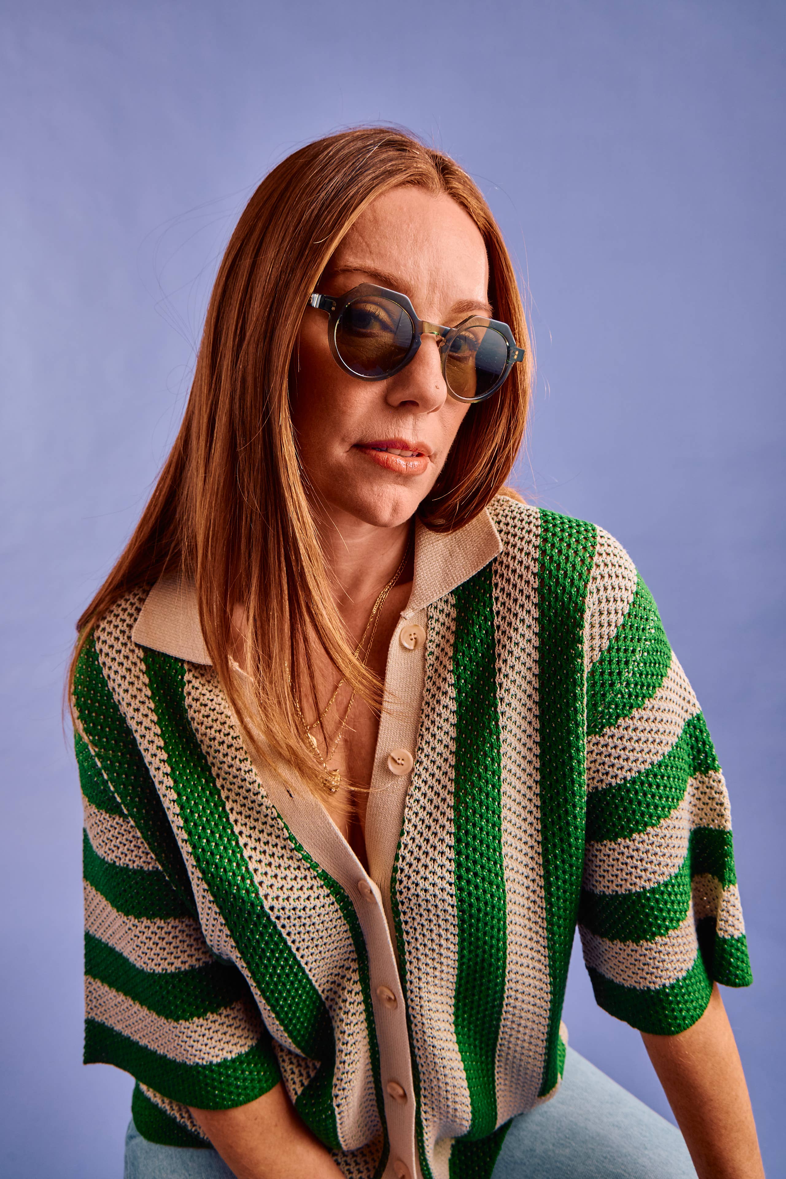 Sardine - Georgie - Verde Palma Green Sunglasses