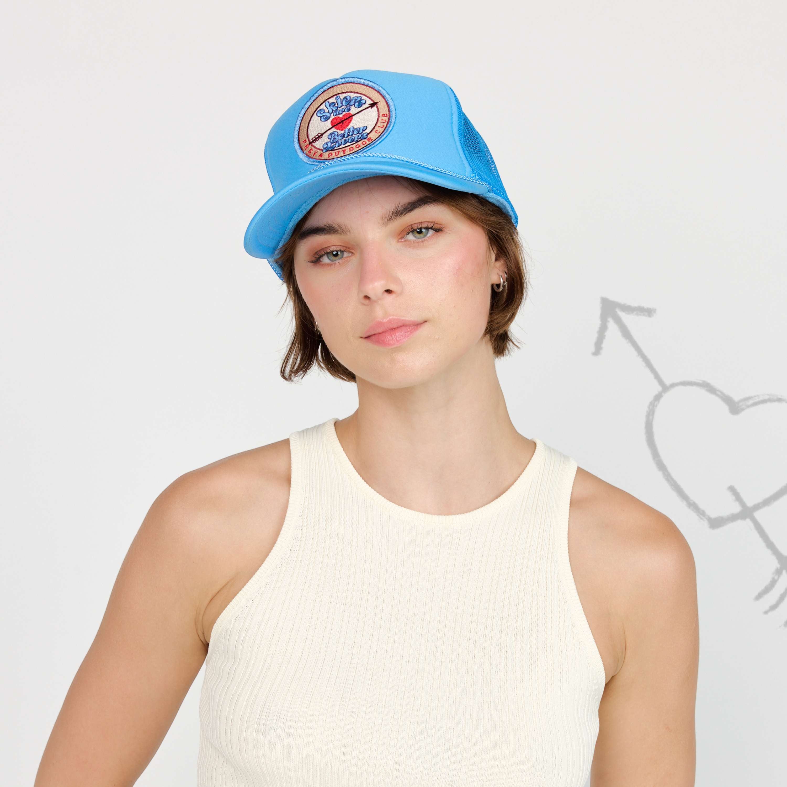Trucker Hat, Skiers are Better Lovers