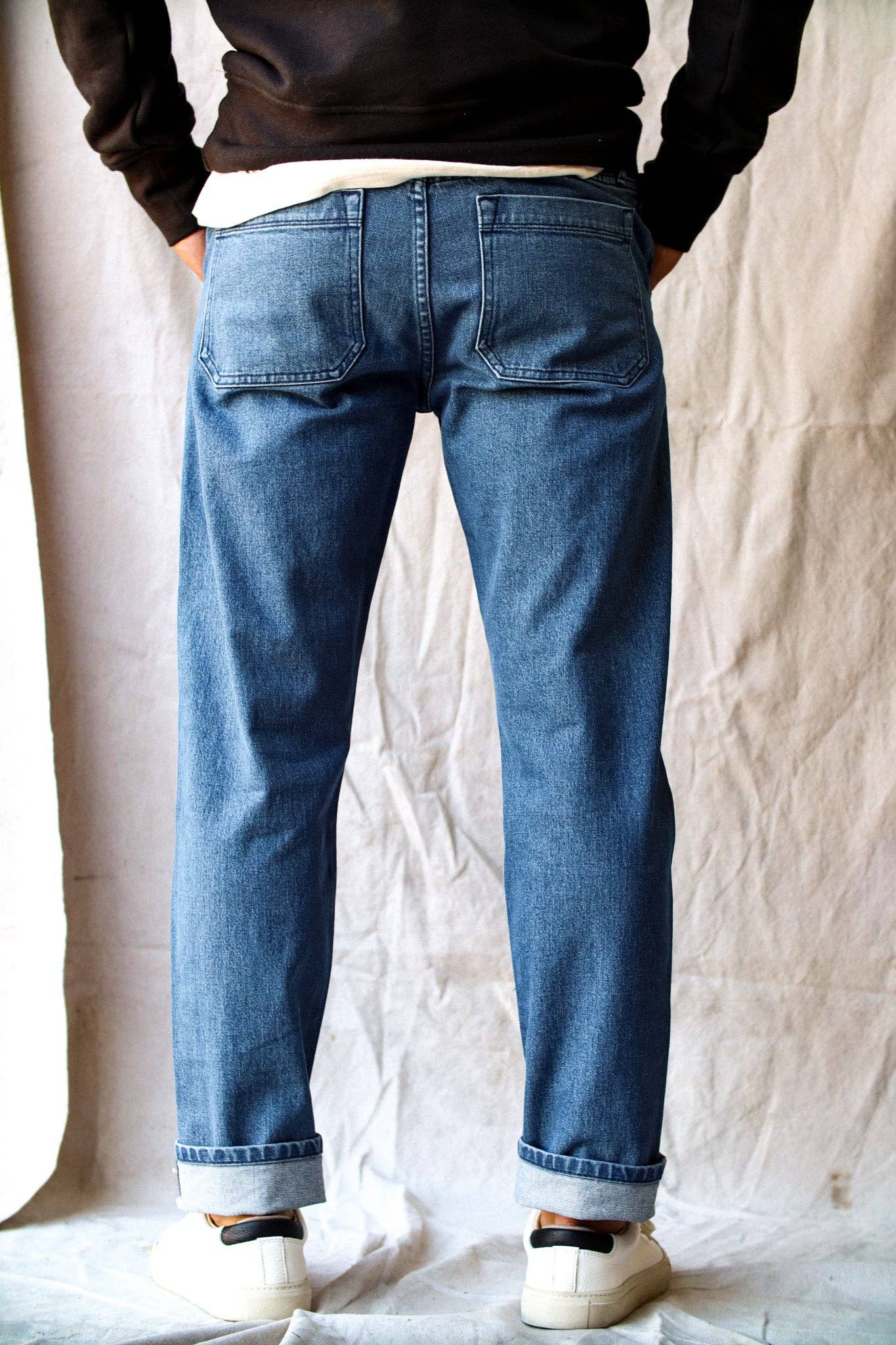 Scout Jean | Salt Wash Denim Military Pant