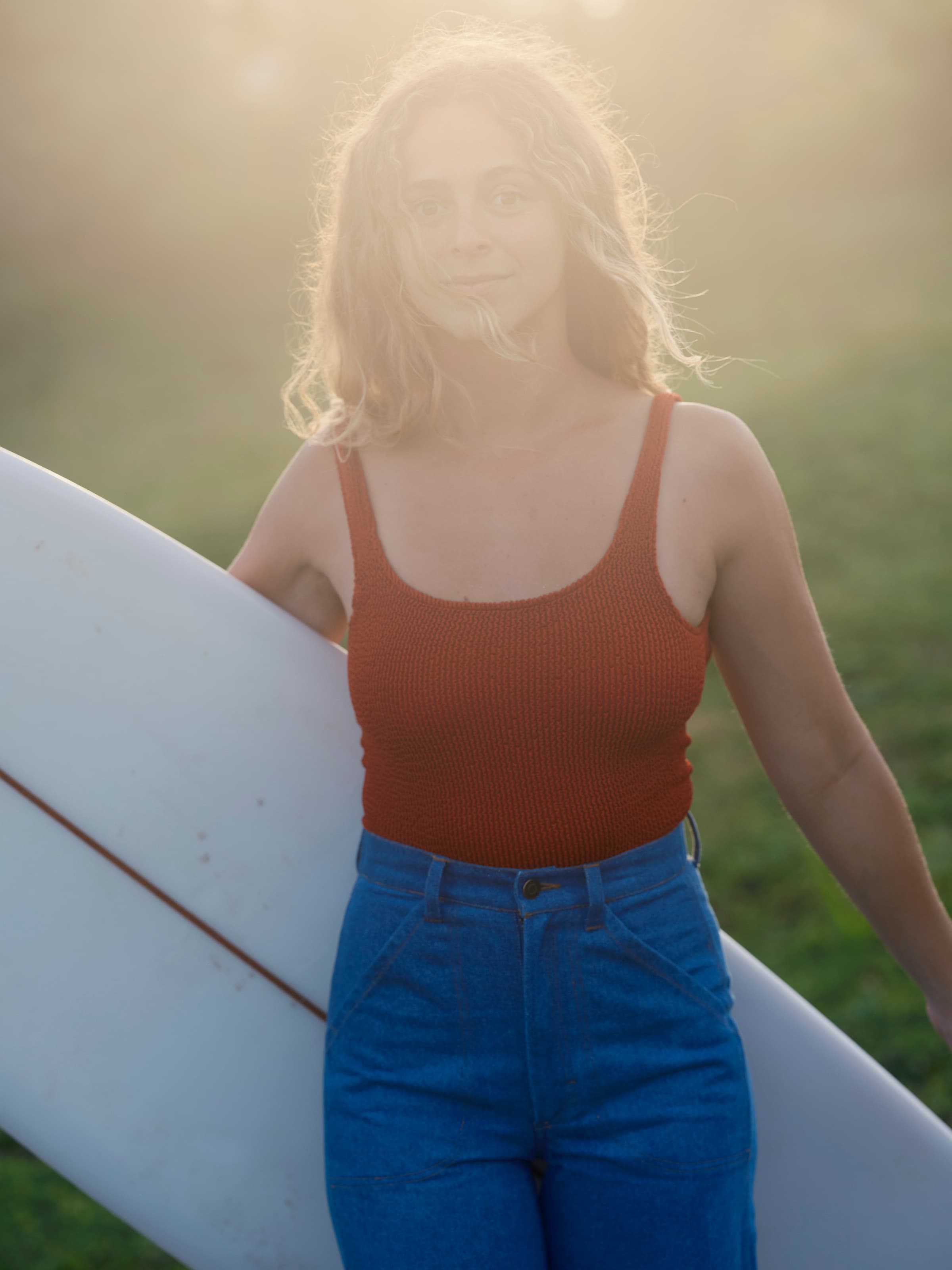 Mollusk- Ripple One Piece in Red