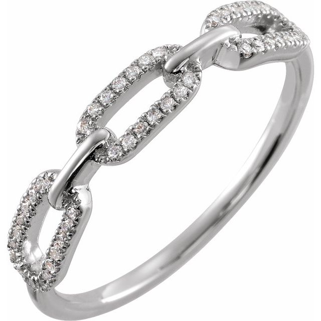 diamond-chain-link-ring