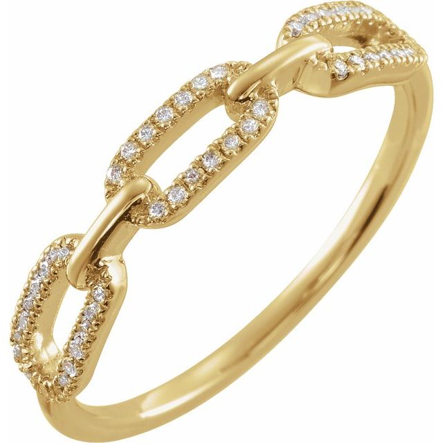 diamond-chain-link-ring