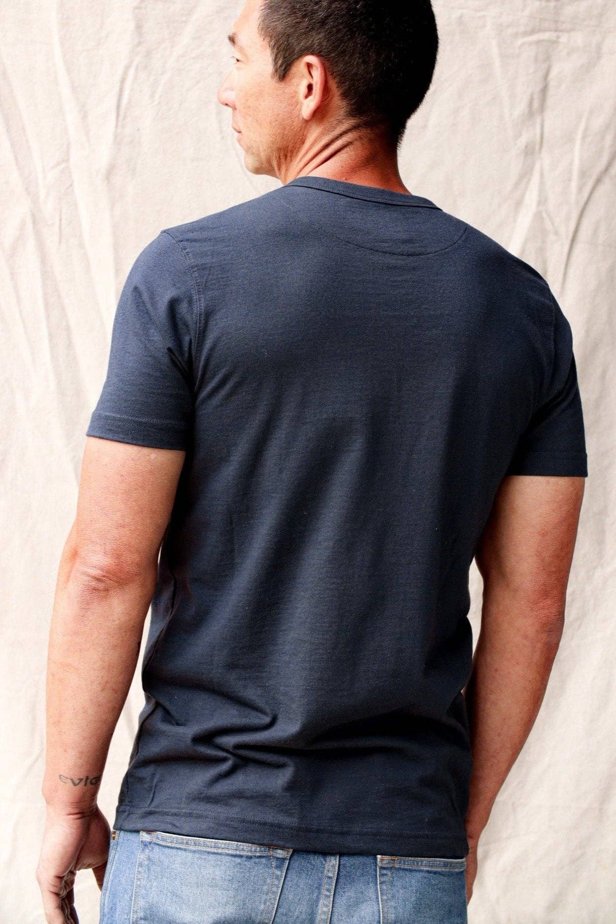 Reyes Henley | Heavyweight 8oz 100% Cotton
