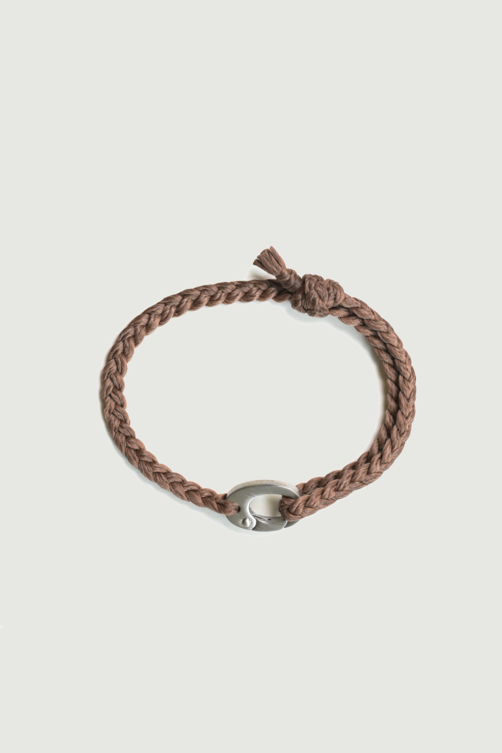 Braided Waxed Rope Bracelet- Mens