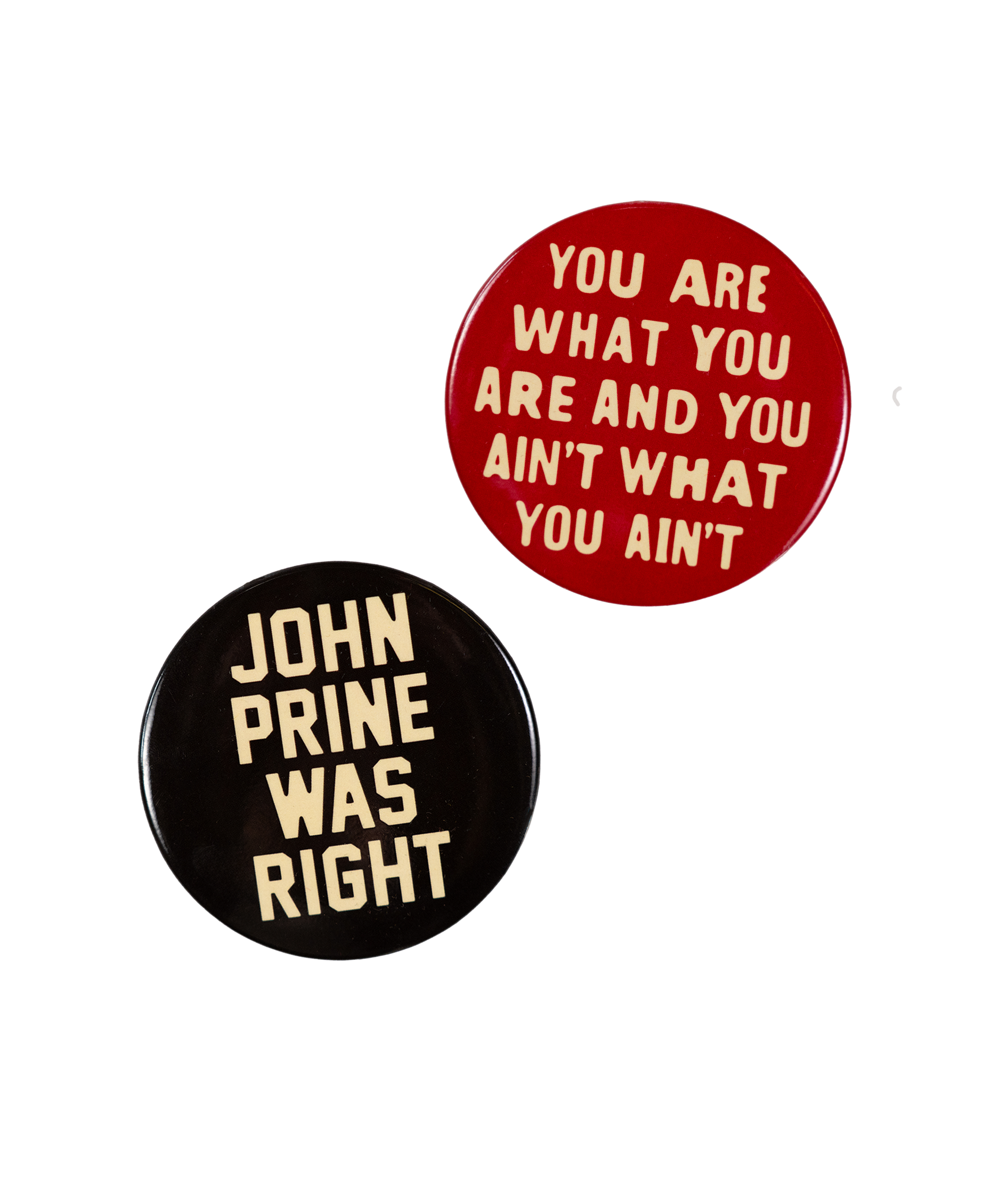 John Prine Button Pack • John Prine x Oxford Pennant