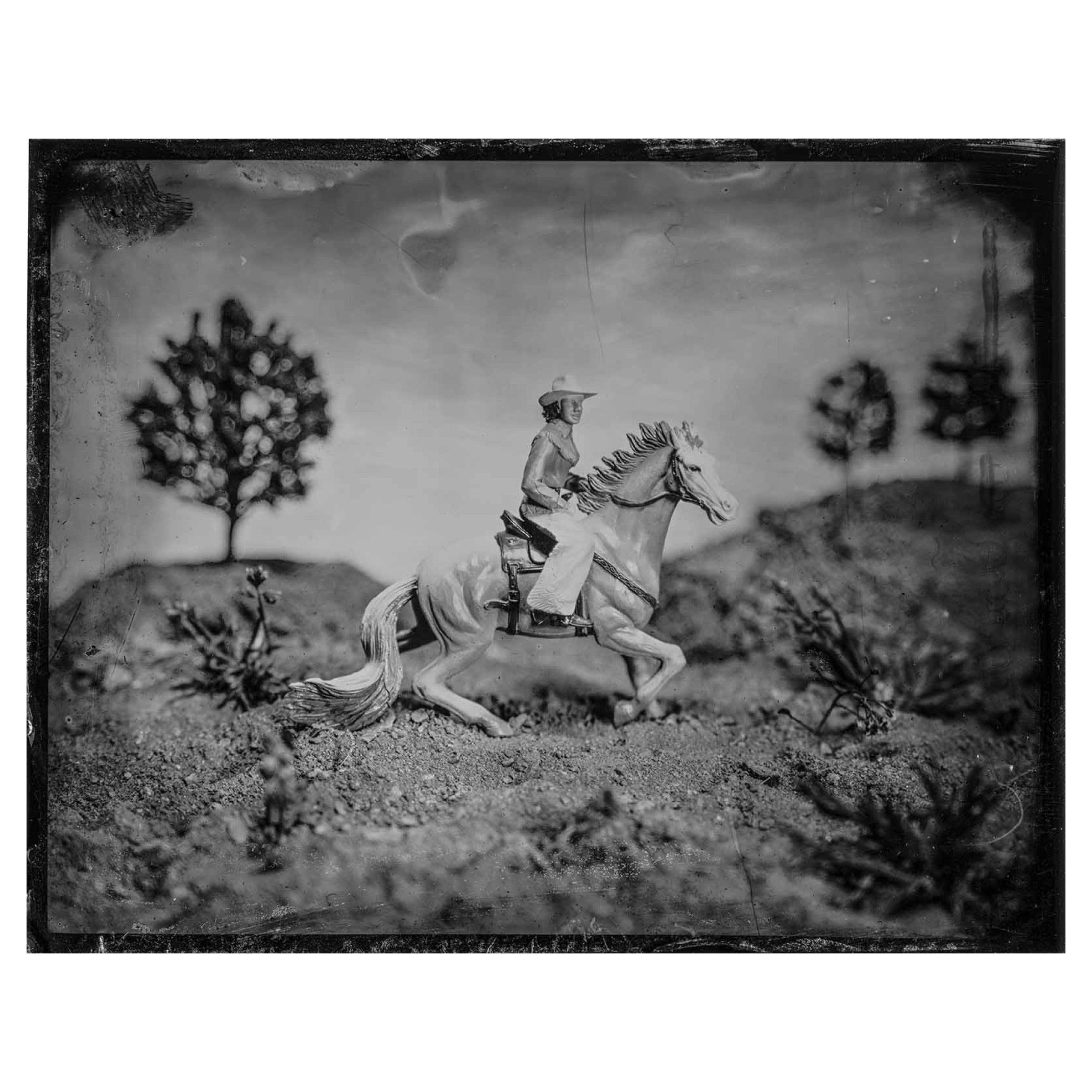 “The Ballad of Cowgirl McKenna" 8x10 tintype print by Ryan Scheer