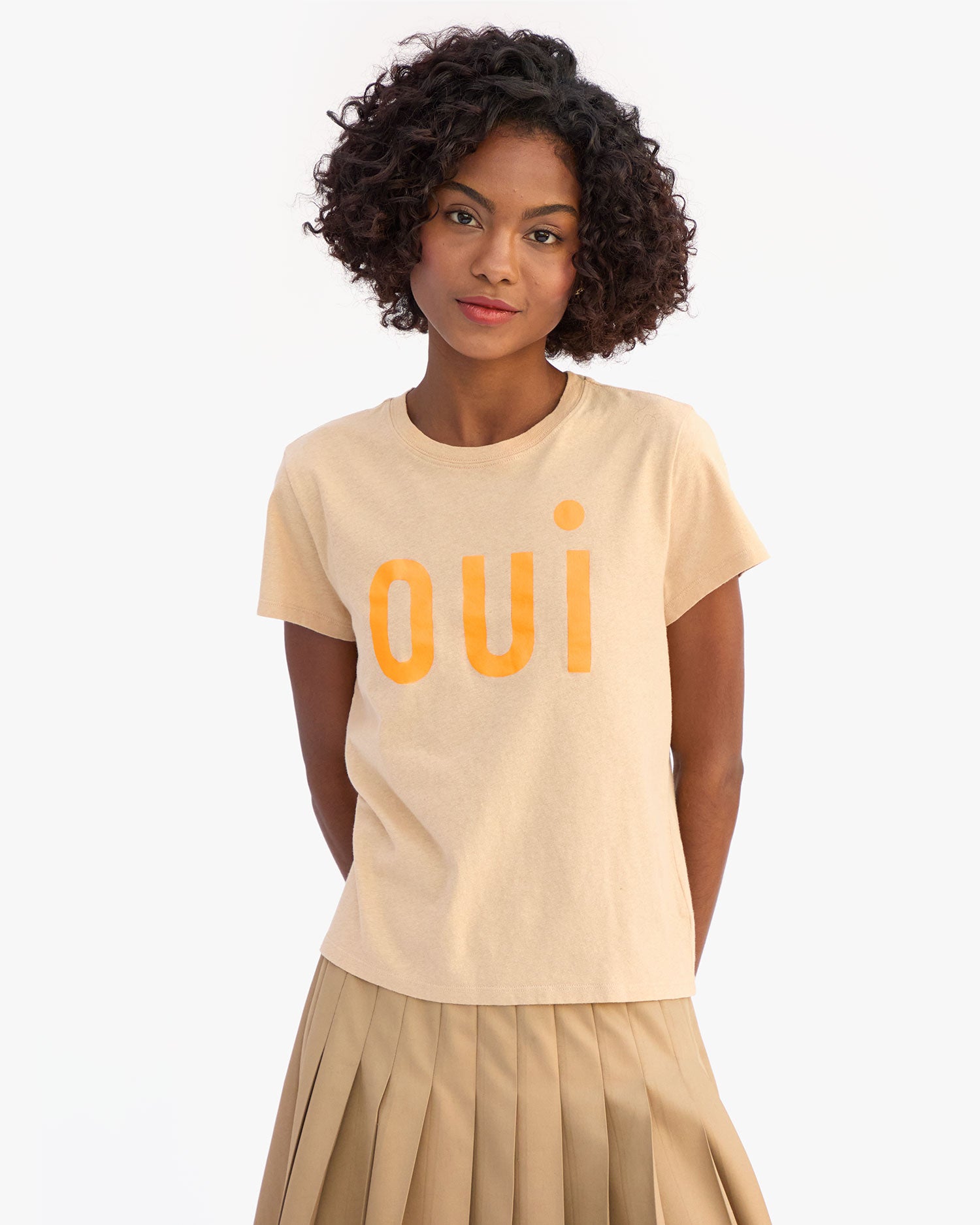 Classic Tee - Cotton/Linen Oui