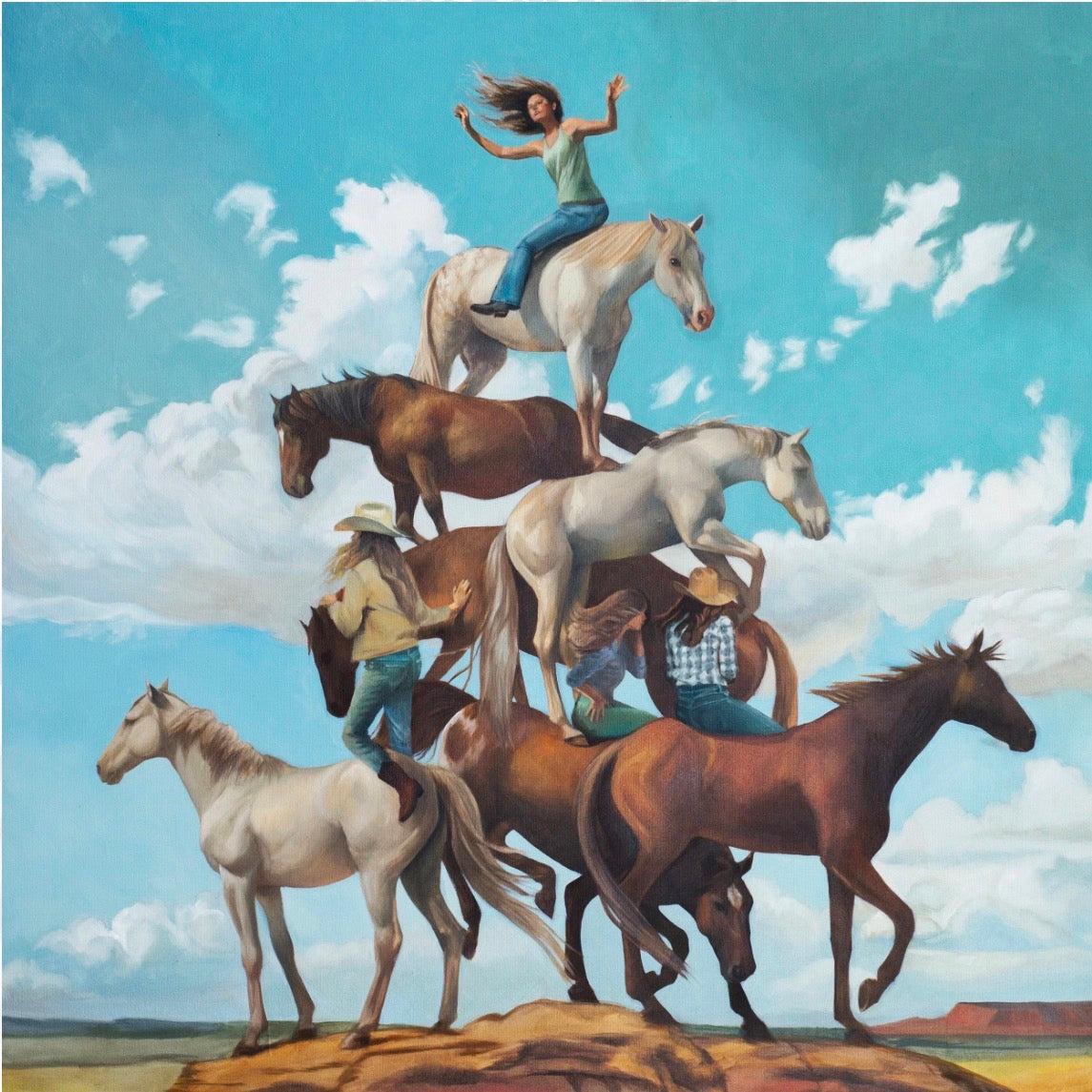 Kym Day Print “Pyramid Scheme”