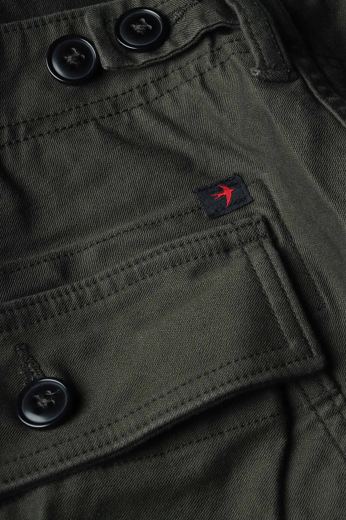 Relwen Supply Pant in Dark Smoke — alternate view