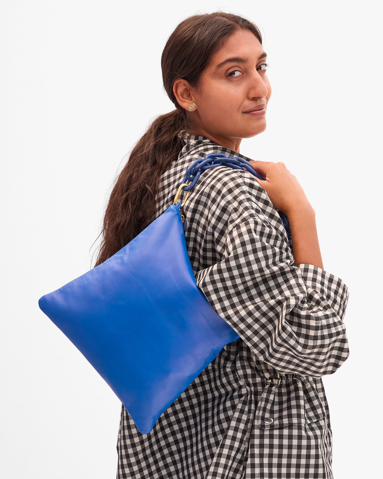Foldover Clutch w/ Tabs - L'ete Nappa