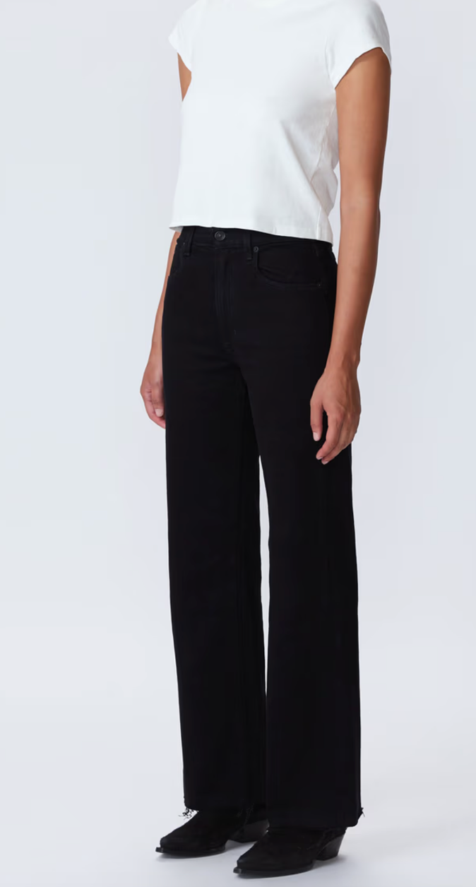 SLVRLAKE- DENIM- Grace- Jet Black