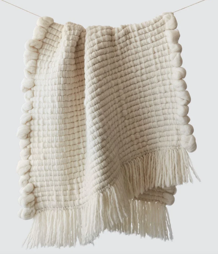 The Citizenry- Celeste Chunky Wool Throw