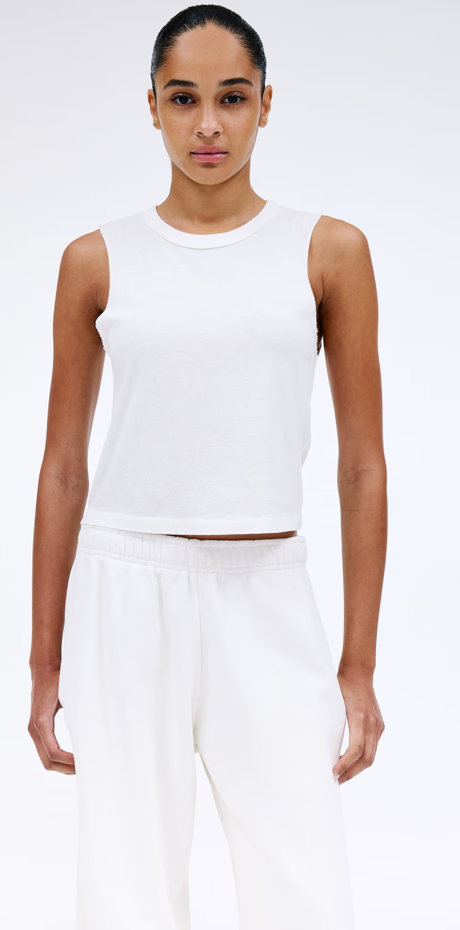 SLVRLAKE- Baby Muscle Tee- Natural White
