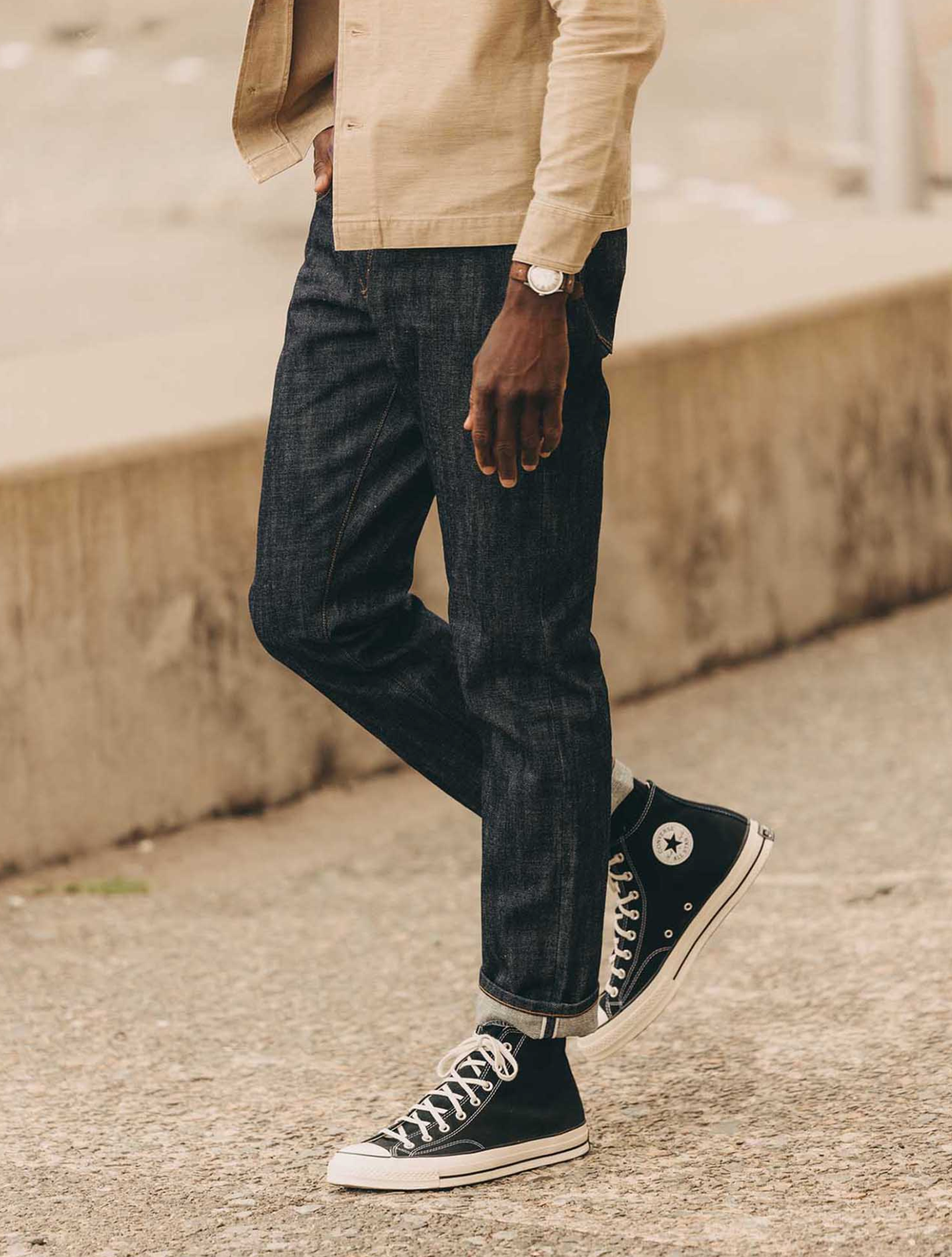 Taylor Stitch- The Democratic Jean in Rigid Organic Selvedge