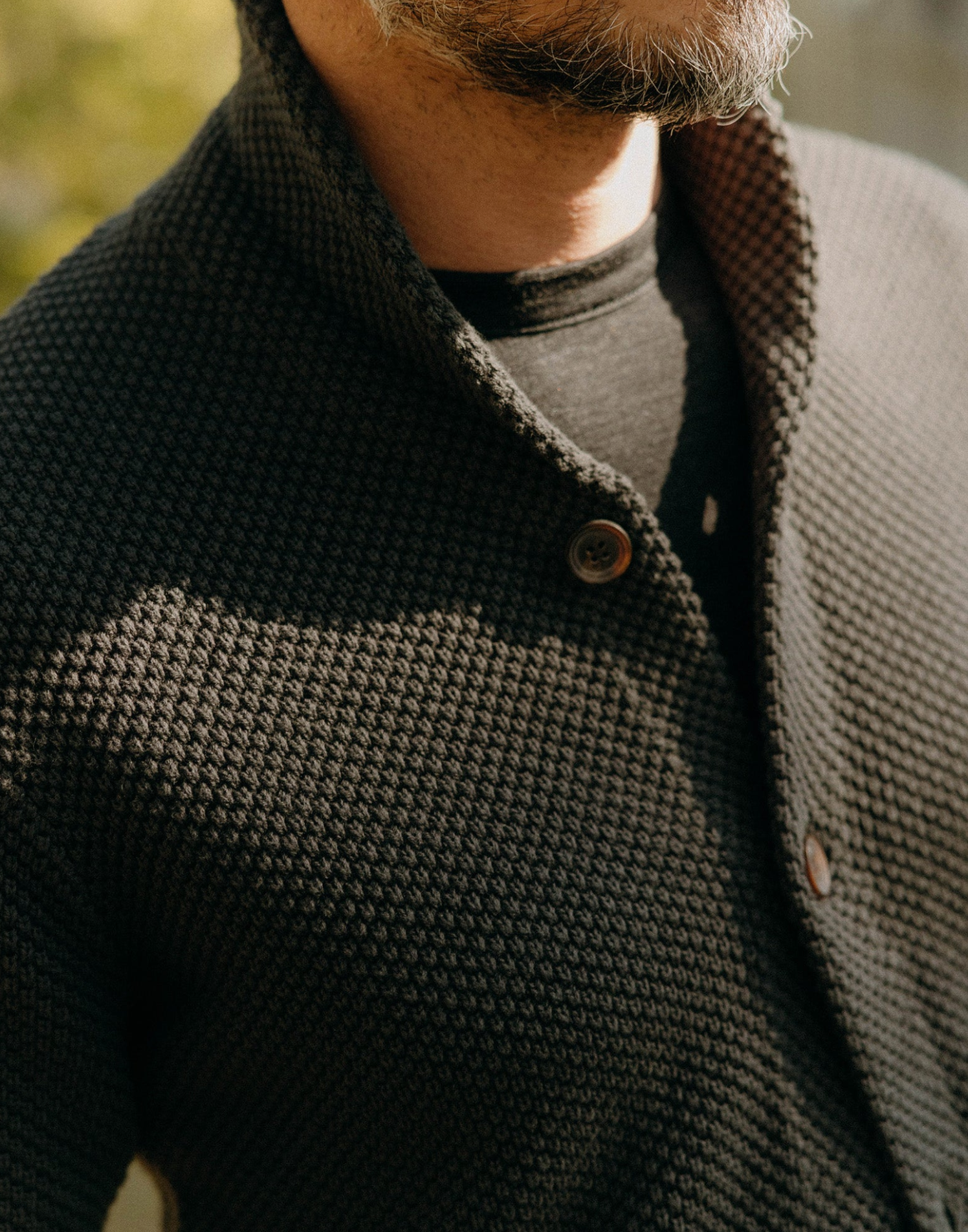 Taylor Stitch- The Crawford Sweater in Charcoal