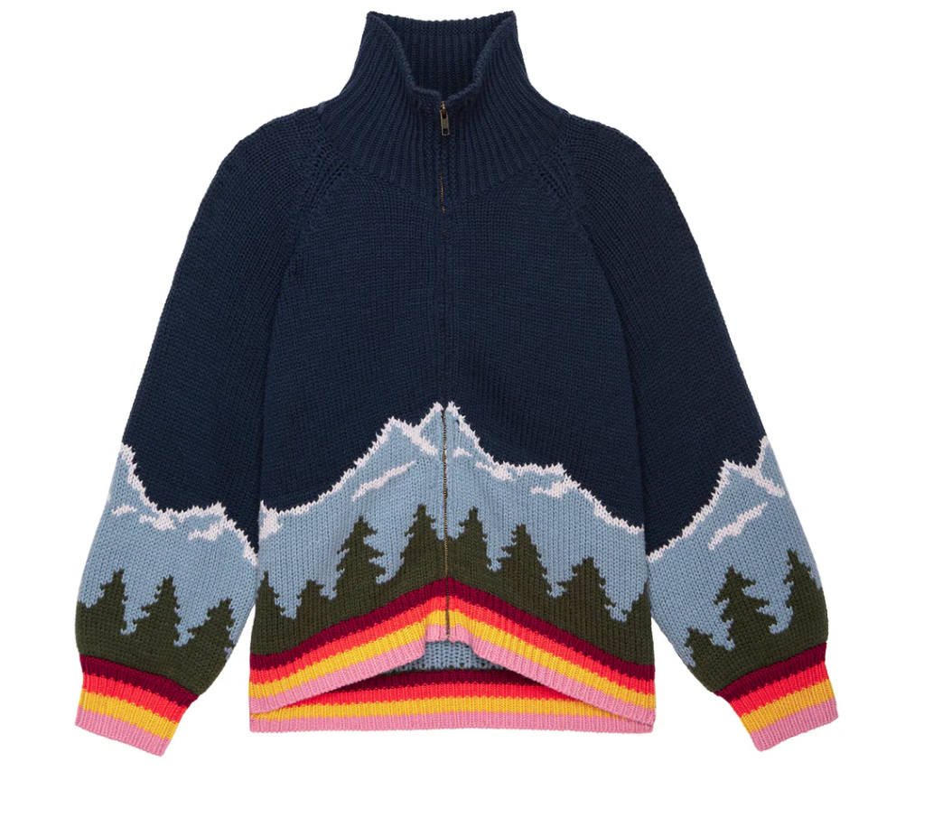 The Great Outdoors. The Vista Full Zip Sweater