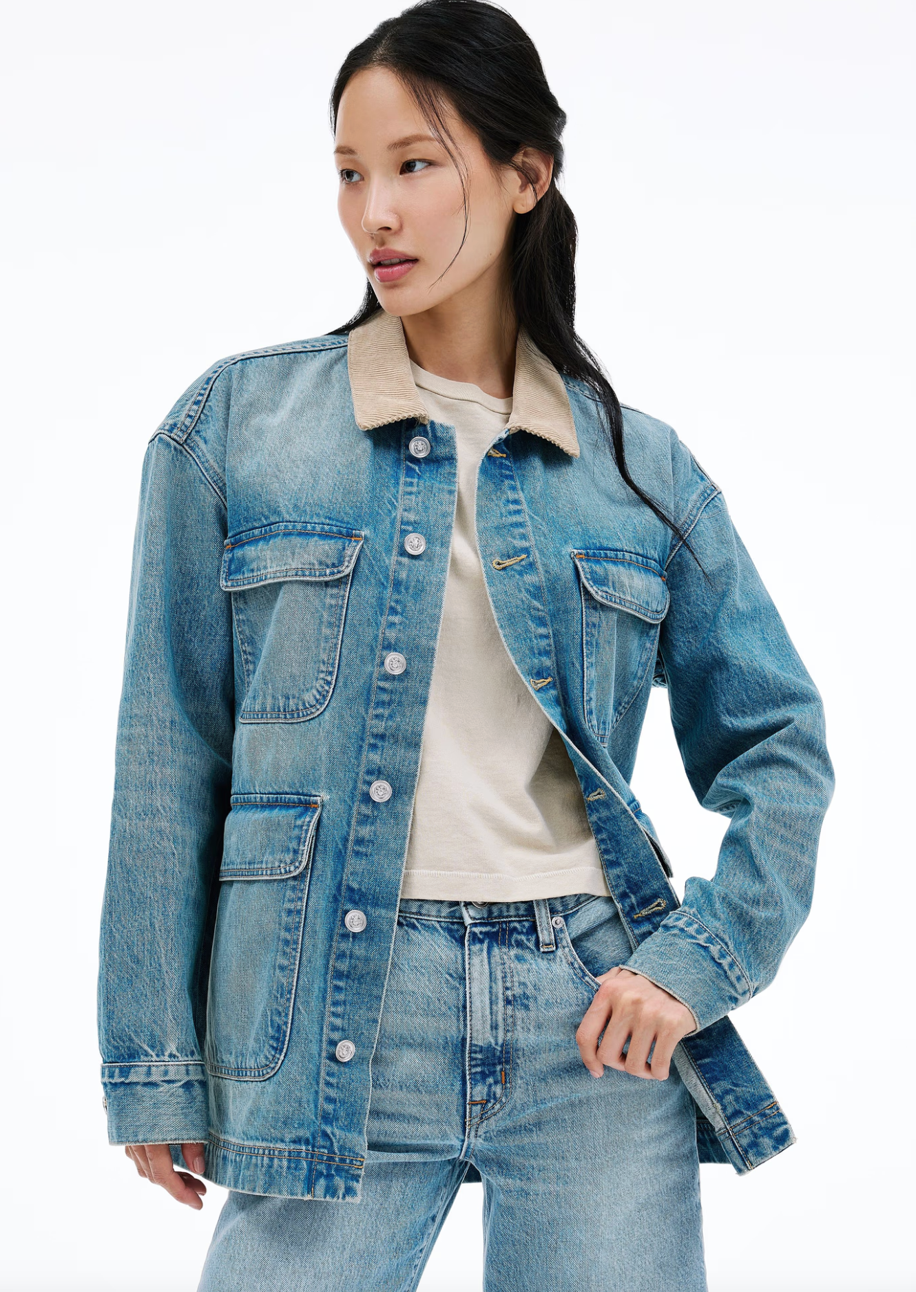 SLVRLAKE-  Hayden Chore Jacket Mojave