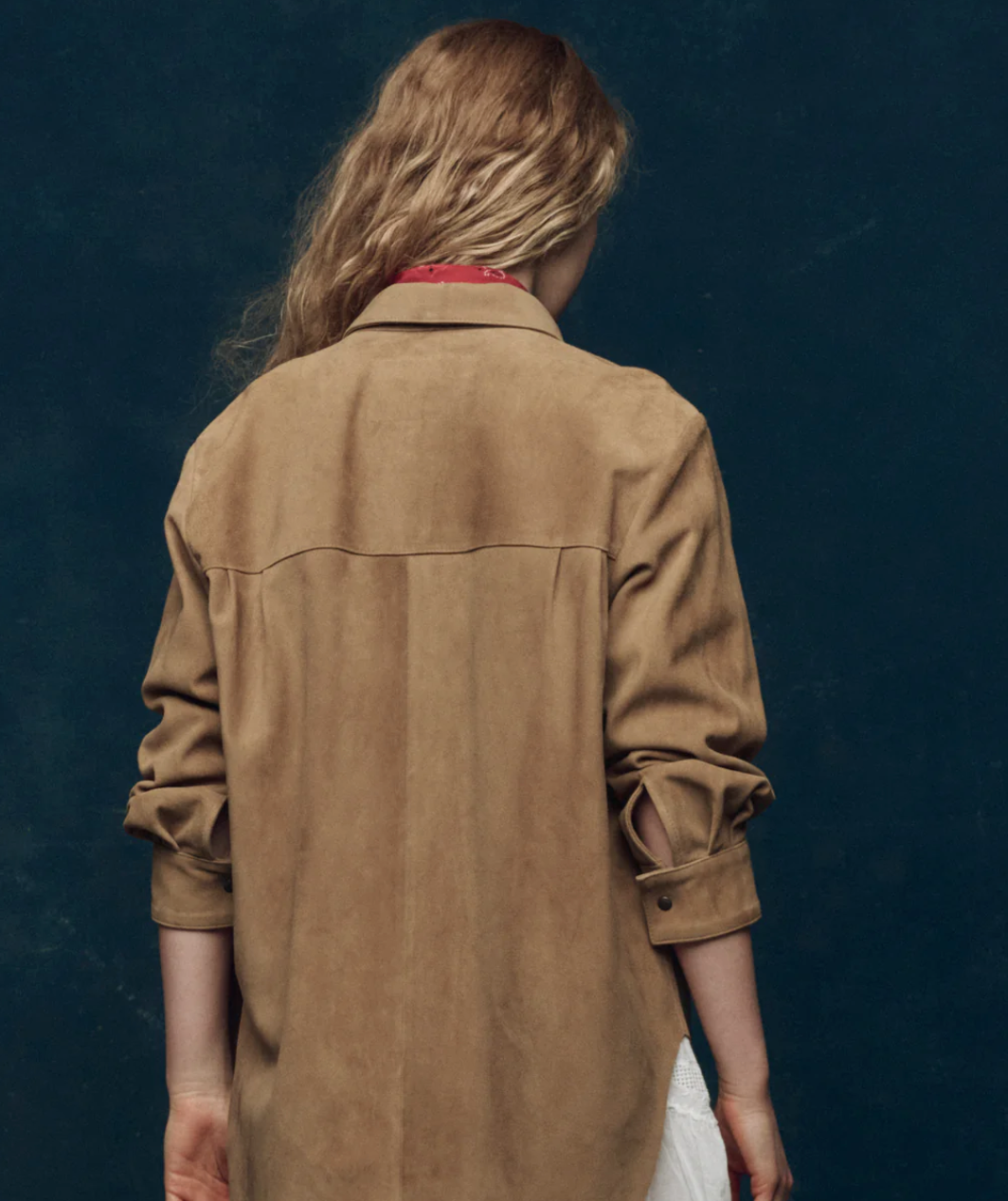 The Great. Suede Traveler Jacket