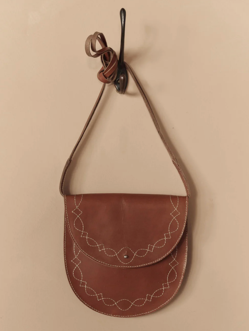The Great. THE SADDLE STITCH BAG