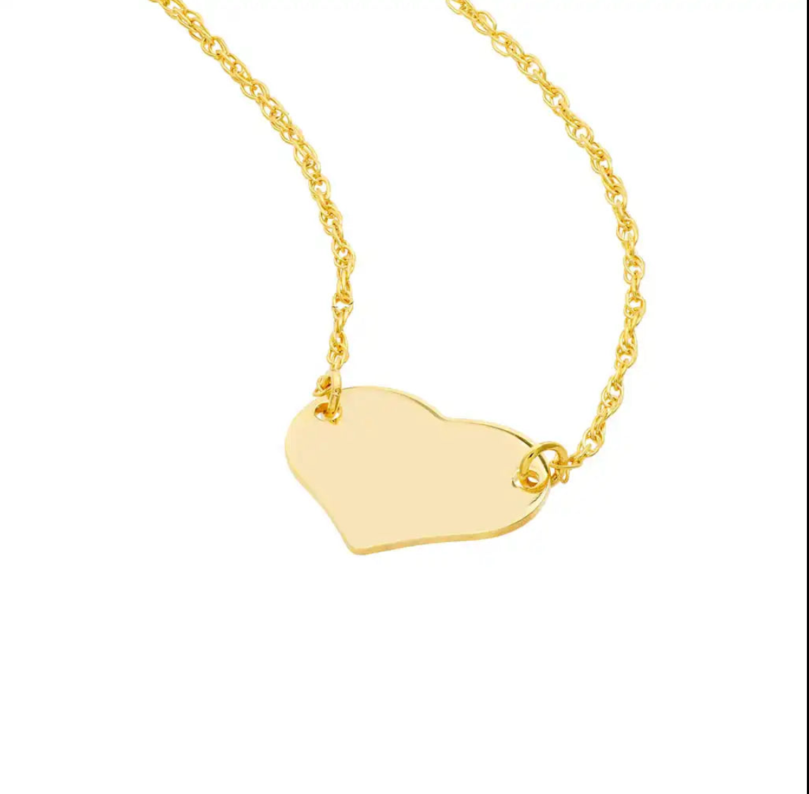 Mini Heart Adjustable Necklace