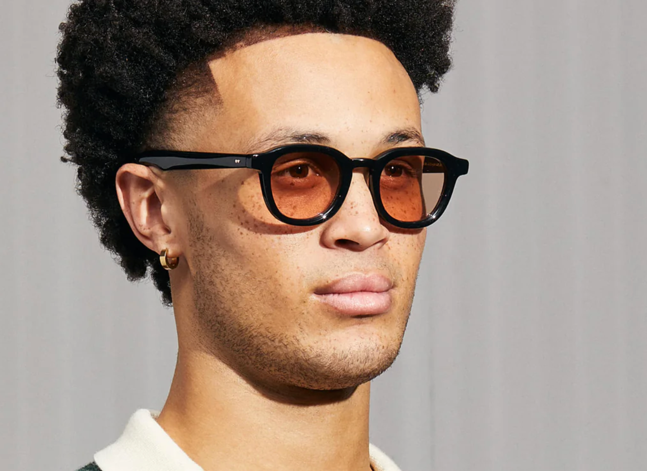 MOSCOT- DAHVEN SUN BLACK with NY ROSE LENSES