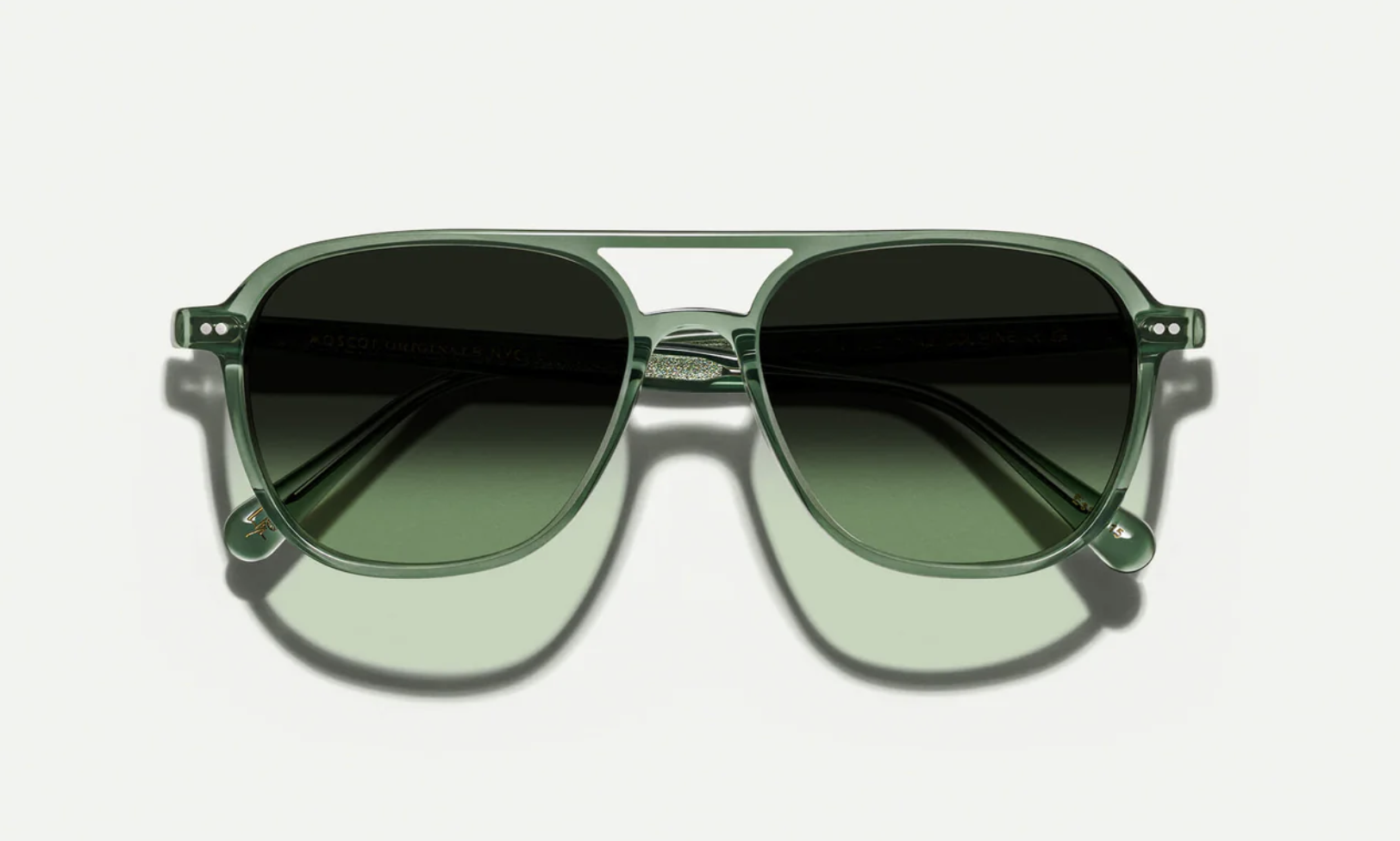 MOSCOT- BJORN SUN in PINE FOREST WOOD LENSES 5517