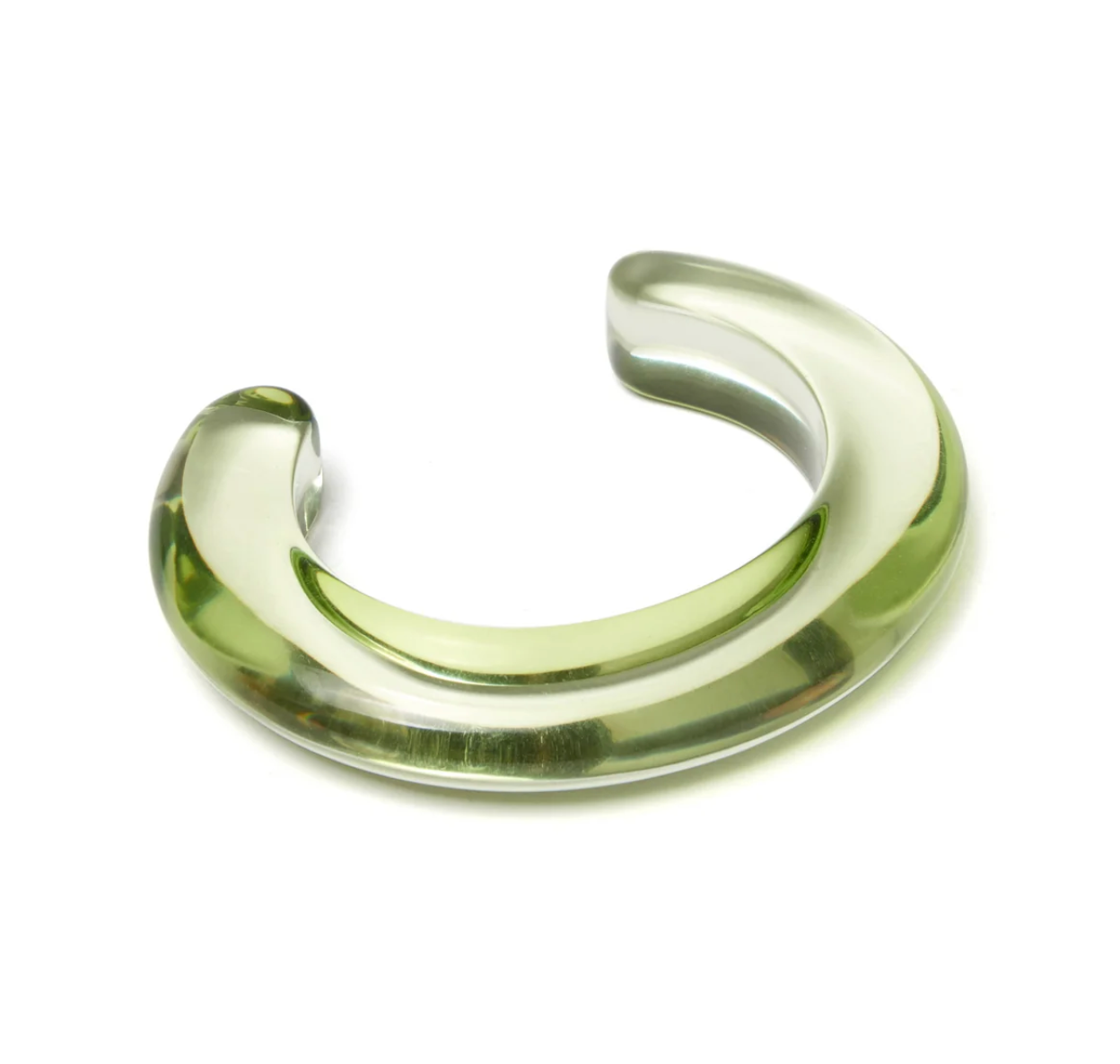 Lizzie Fortunato- Ridge Cuff in Lime