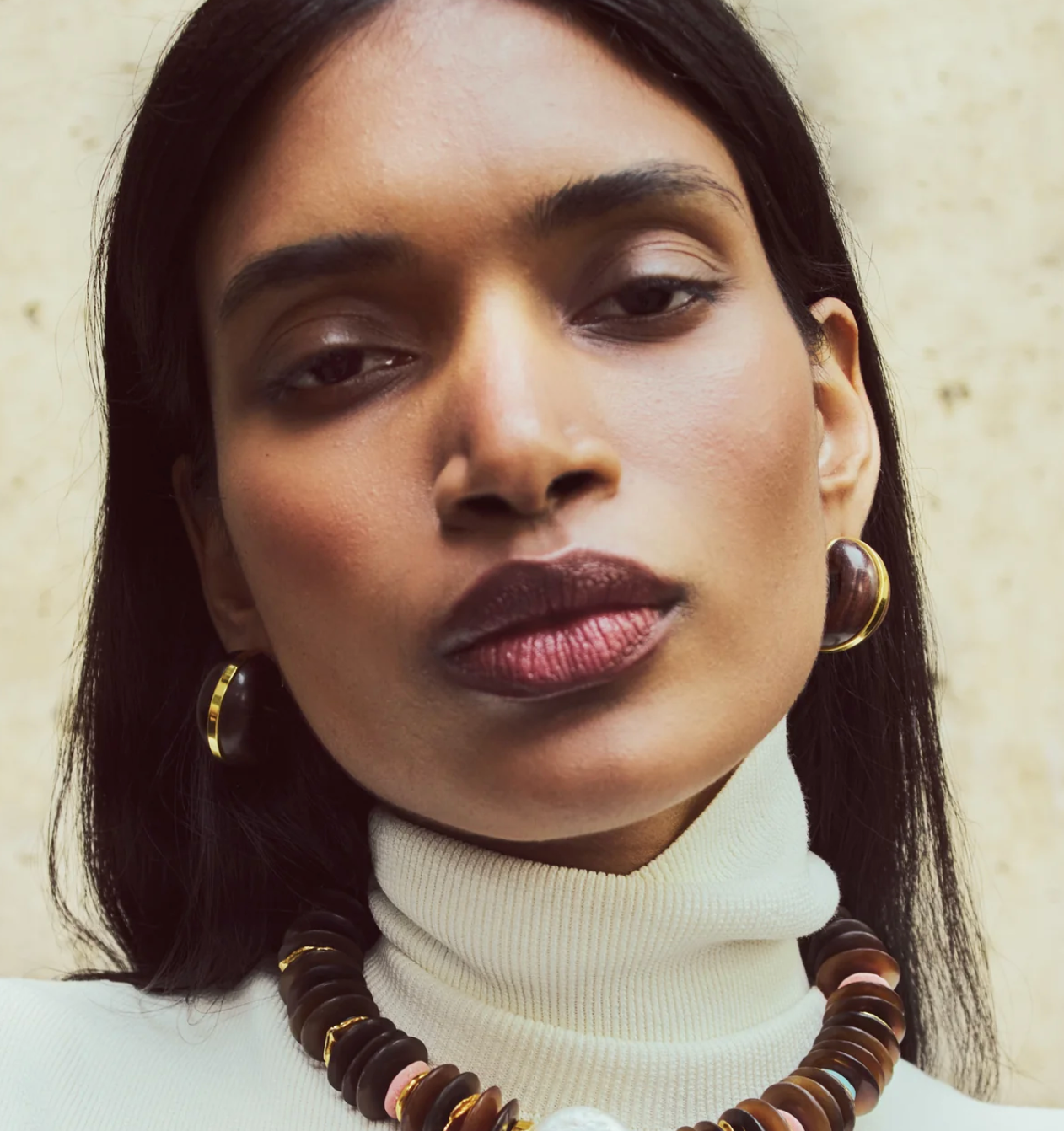 Lizzie Fortunato- Halo Hoops in Acacia Wood