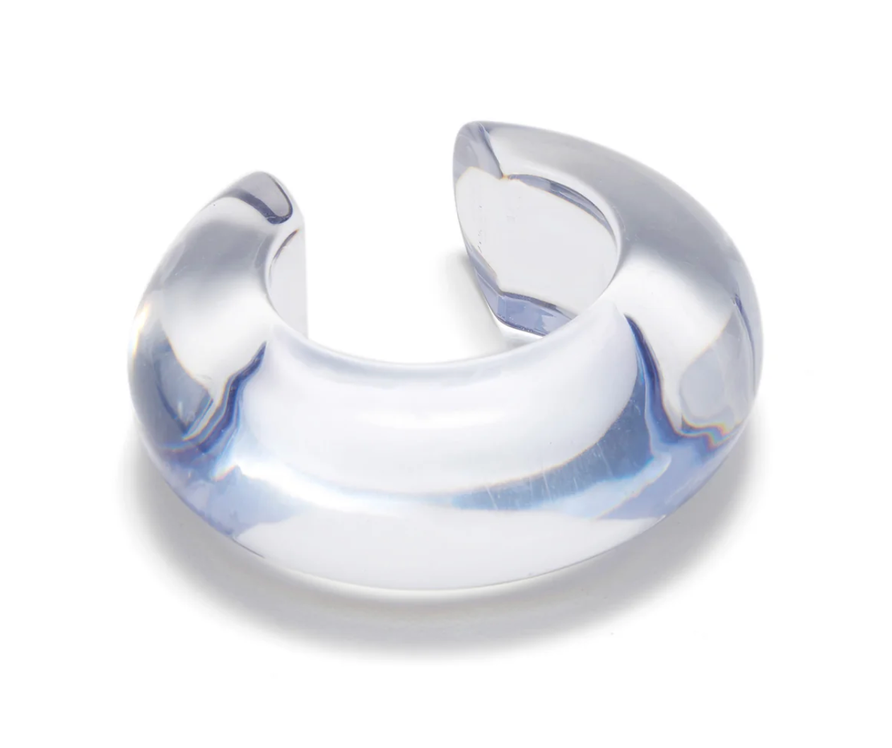 Lizzie Fortunato- Arc Cuff in Clear
