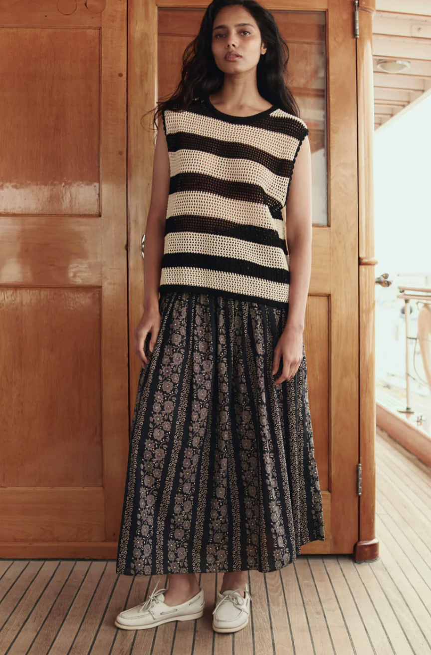 The Great. The Crochet Sweater Shell
