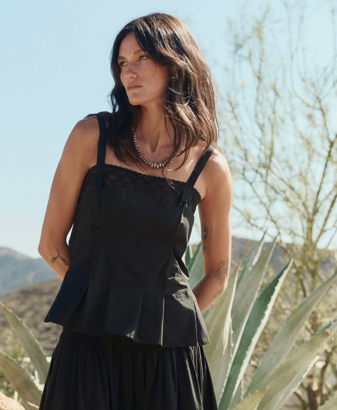 The Great. The Structured Victorian Tank in Black