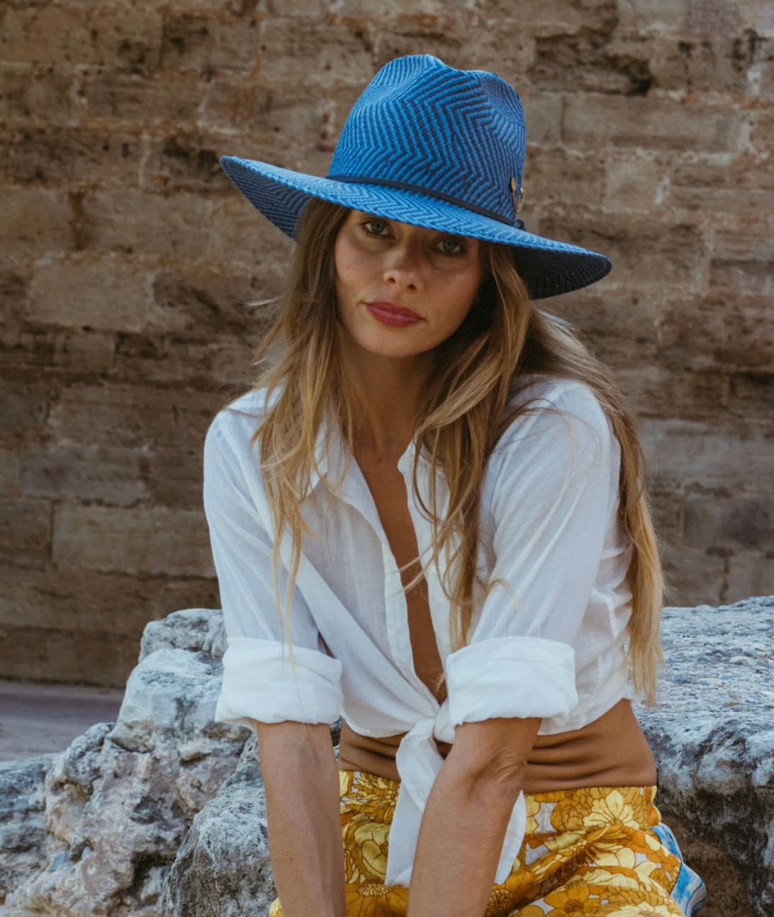 Freya- Zebra Wanderer in Mixed Denim