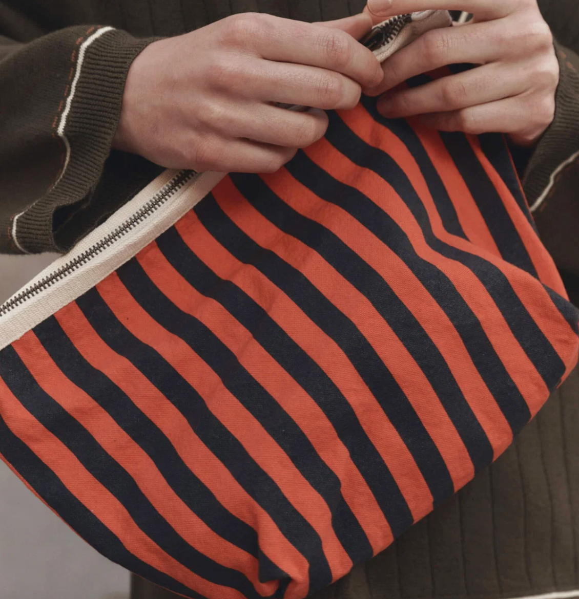 The Great. The Stripe Pouch